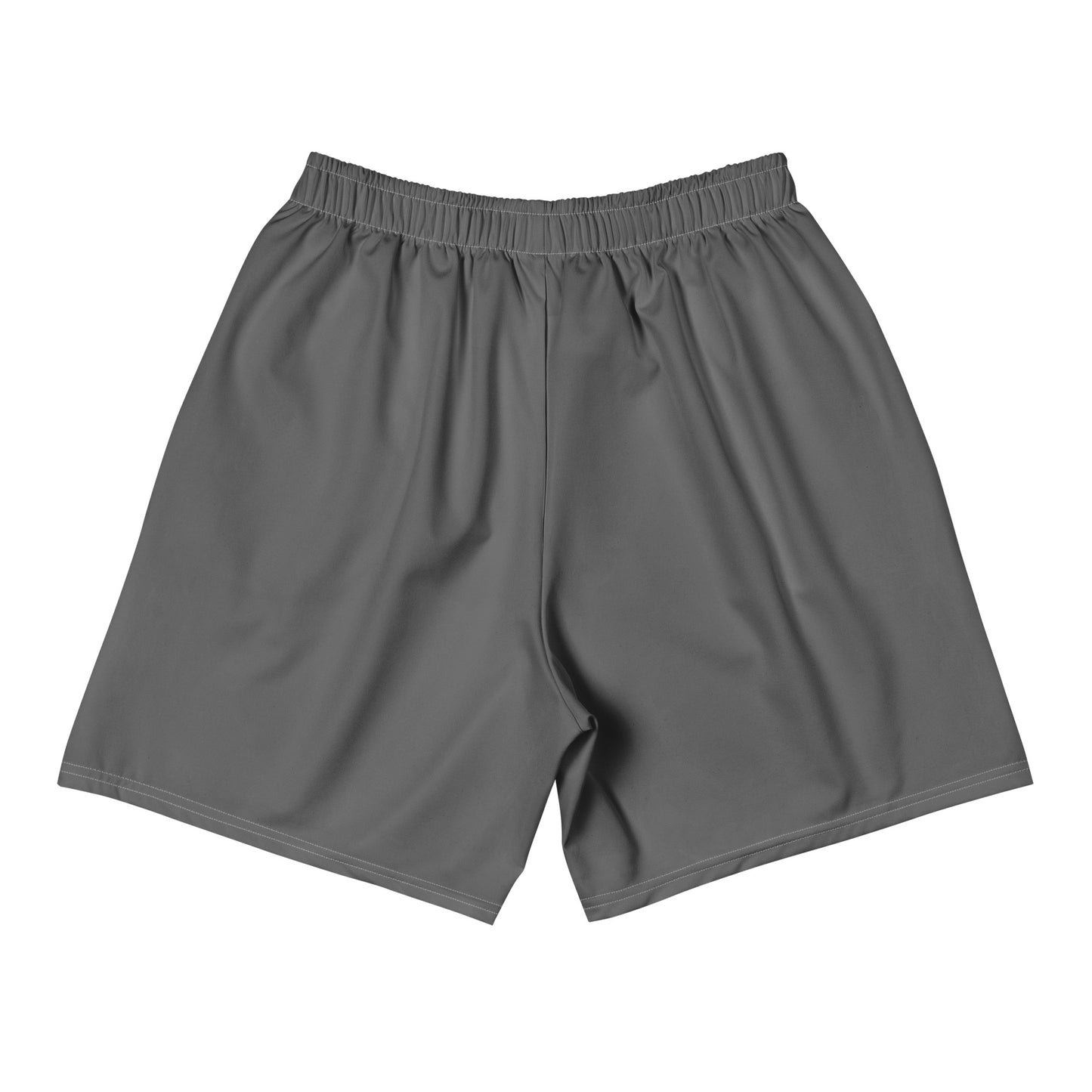 Gray-Stay Weird Graffiti Throw-up Shorts from B.Different Clothing, back view, graffiti-inspired streetwear