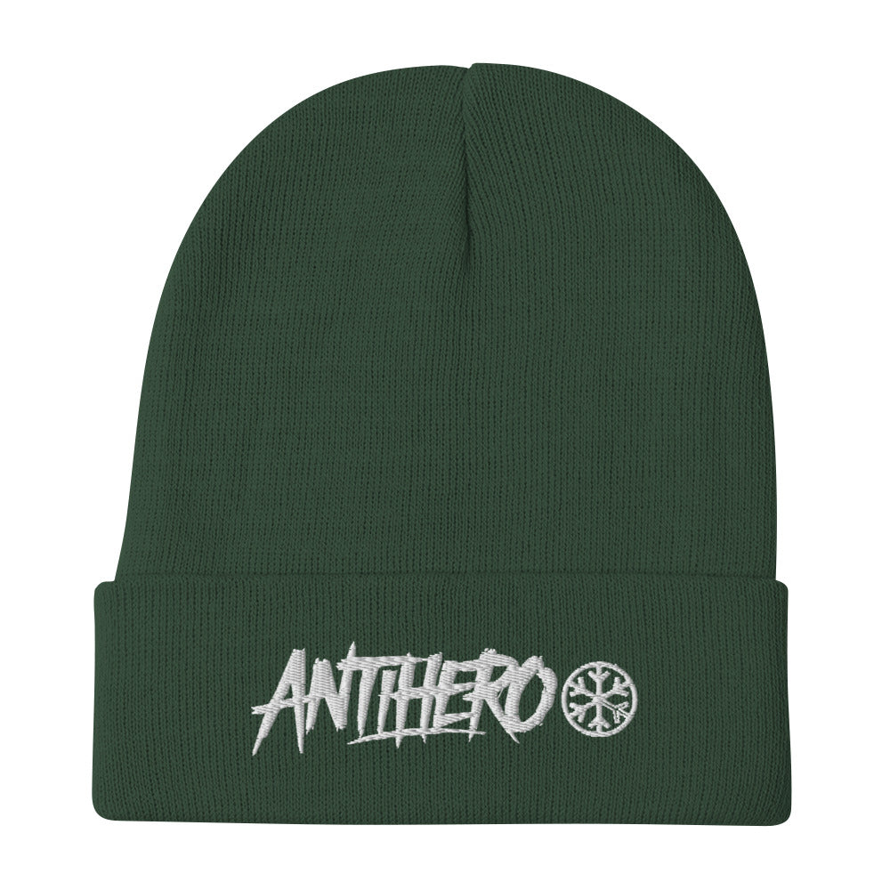 Green-Antihero Graffiti Tag Sweatshirt from B.Different Clothing, flat view, graffiti-inspired streetwear