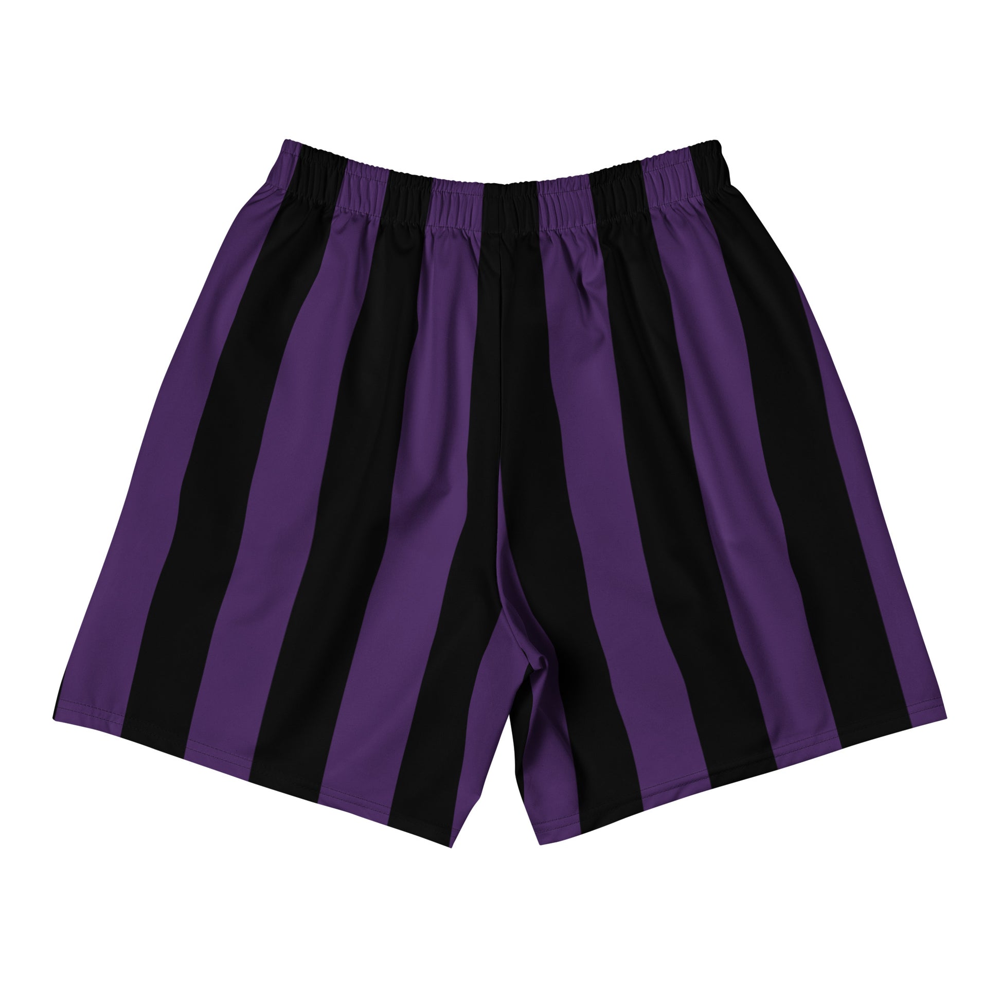 Purple-Pixel Spray Can Graffiti Shorts from B.Different Clothing, back view, graffiti-inspired streetwear