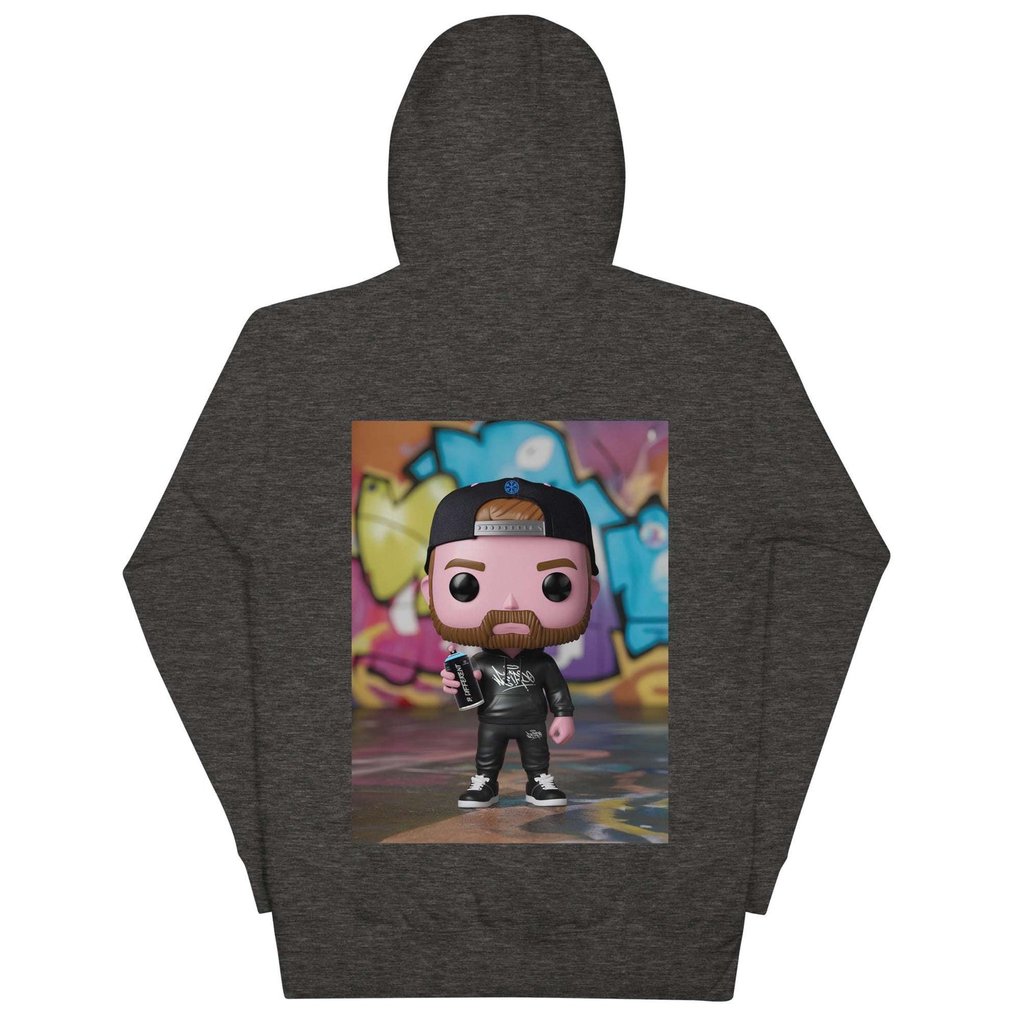 gray-graffiti-artist-vinyl-figure-hoodie-dark-back-by-b.different-clothing-graffiti-inspired-independent-streetwear-brand