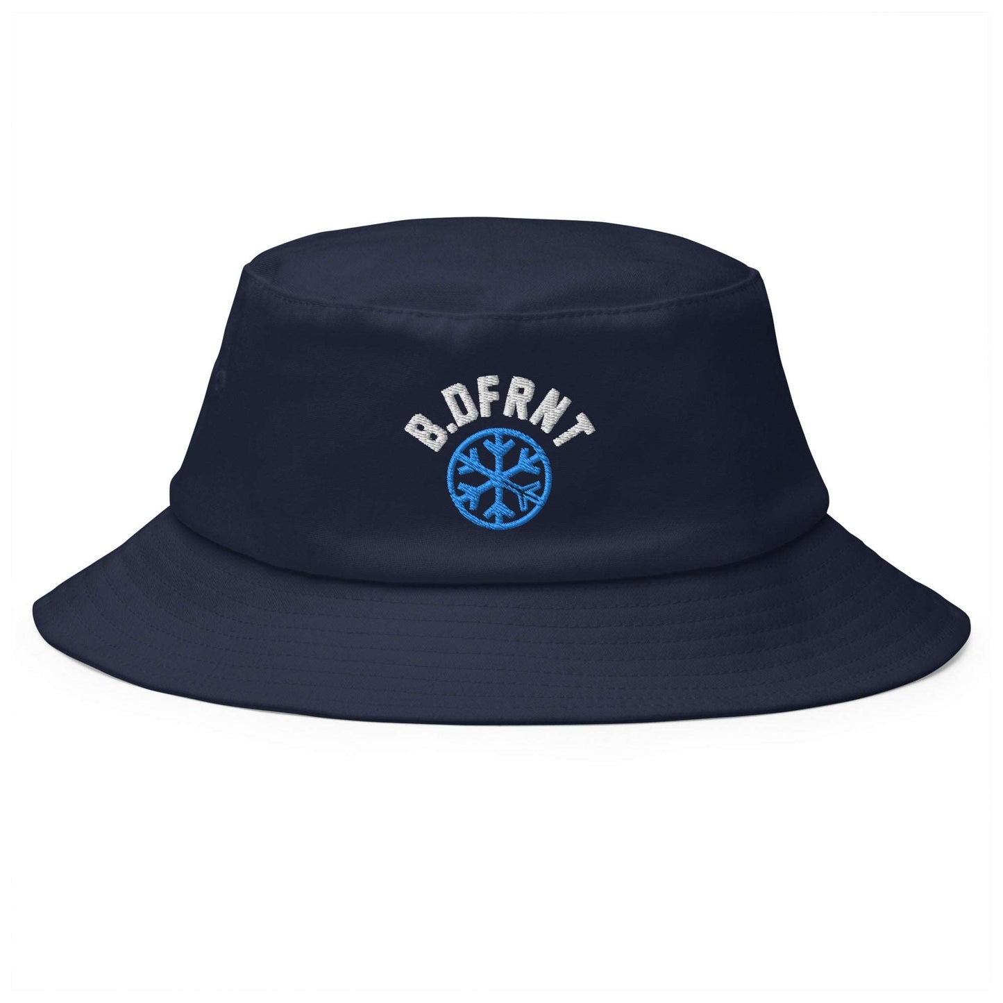navy-bdfrnt-bucket-hat-front-by-b.different-clothing-graffiti-inspired-independent-streetwear-brand
