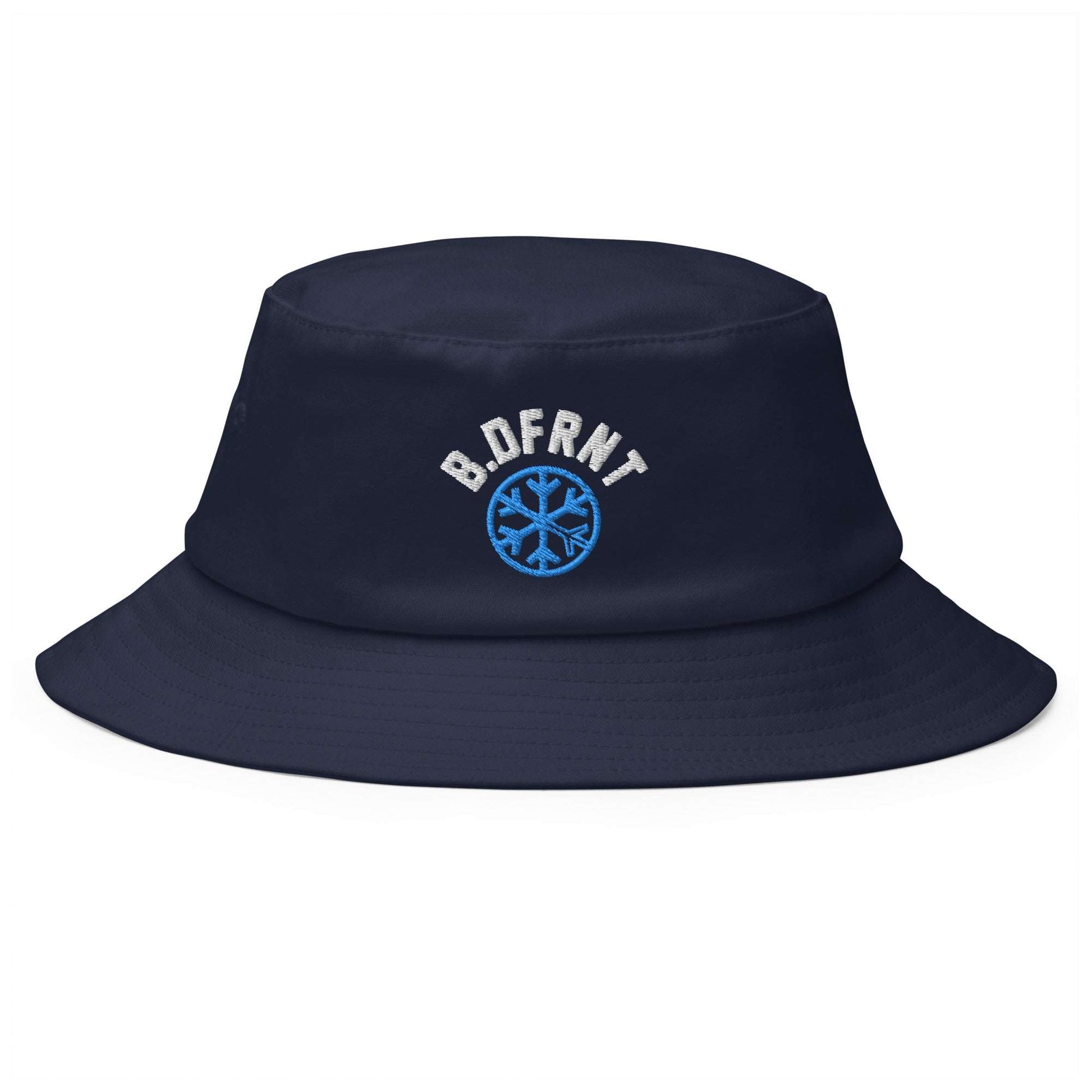 navy-bdfrnt-bucket-hat-front-by-b.different-clothing-graffiti-inspired-independent-streetwear-brand