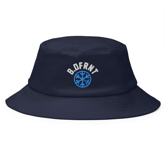 navy-bdfrnt-bucket-hat-front-by-b.different-clothing-graffiti-inspired-independent-streetwear-brand