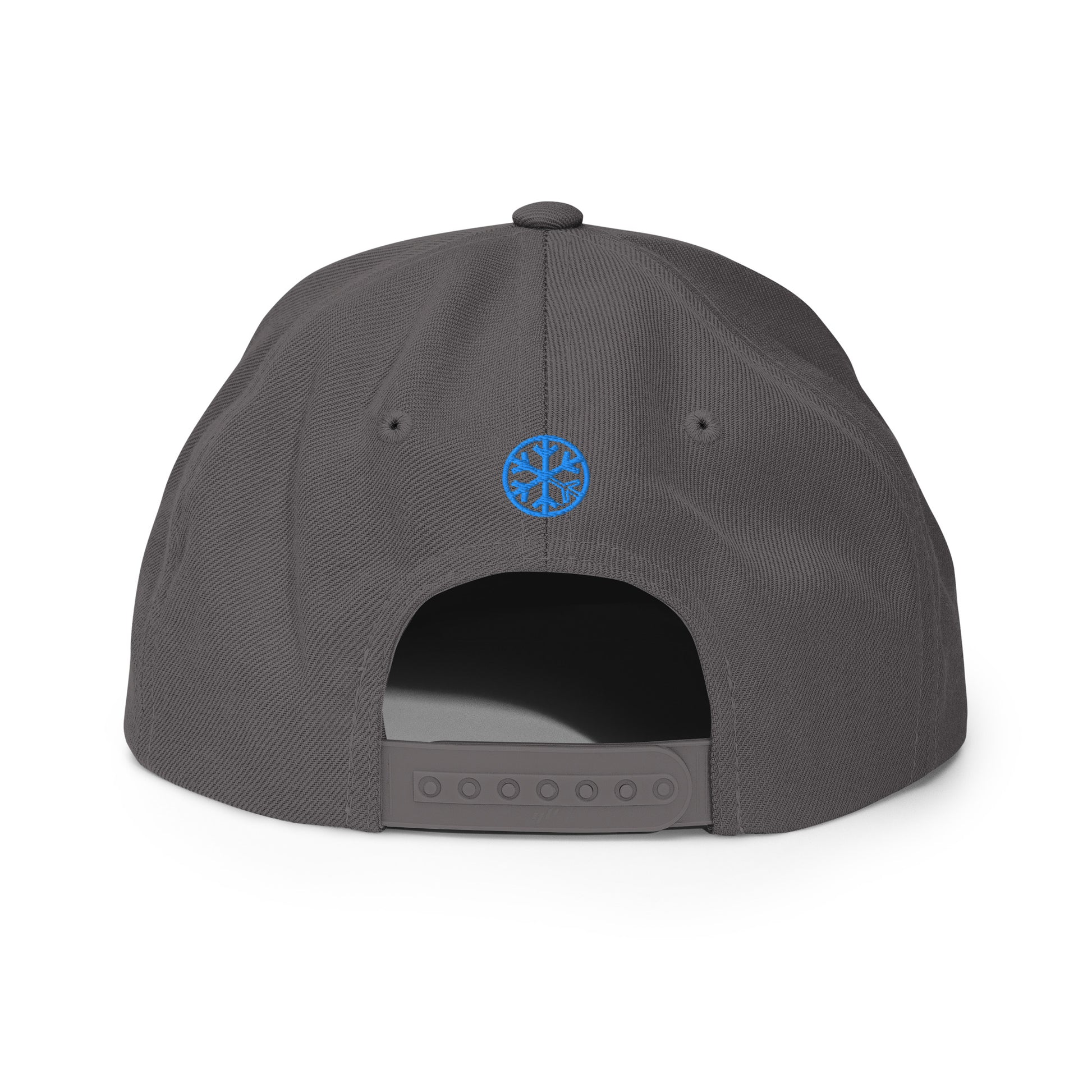 Darkgray-Paint Dealer Graffiti Tag Snapback Hat from B.Different Clothing, back view, graffiti-inspired streetwear