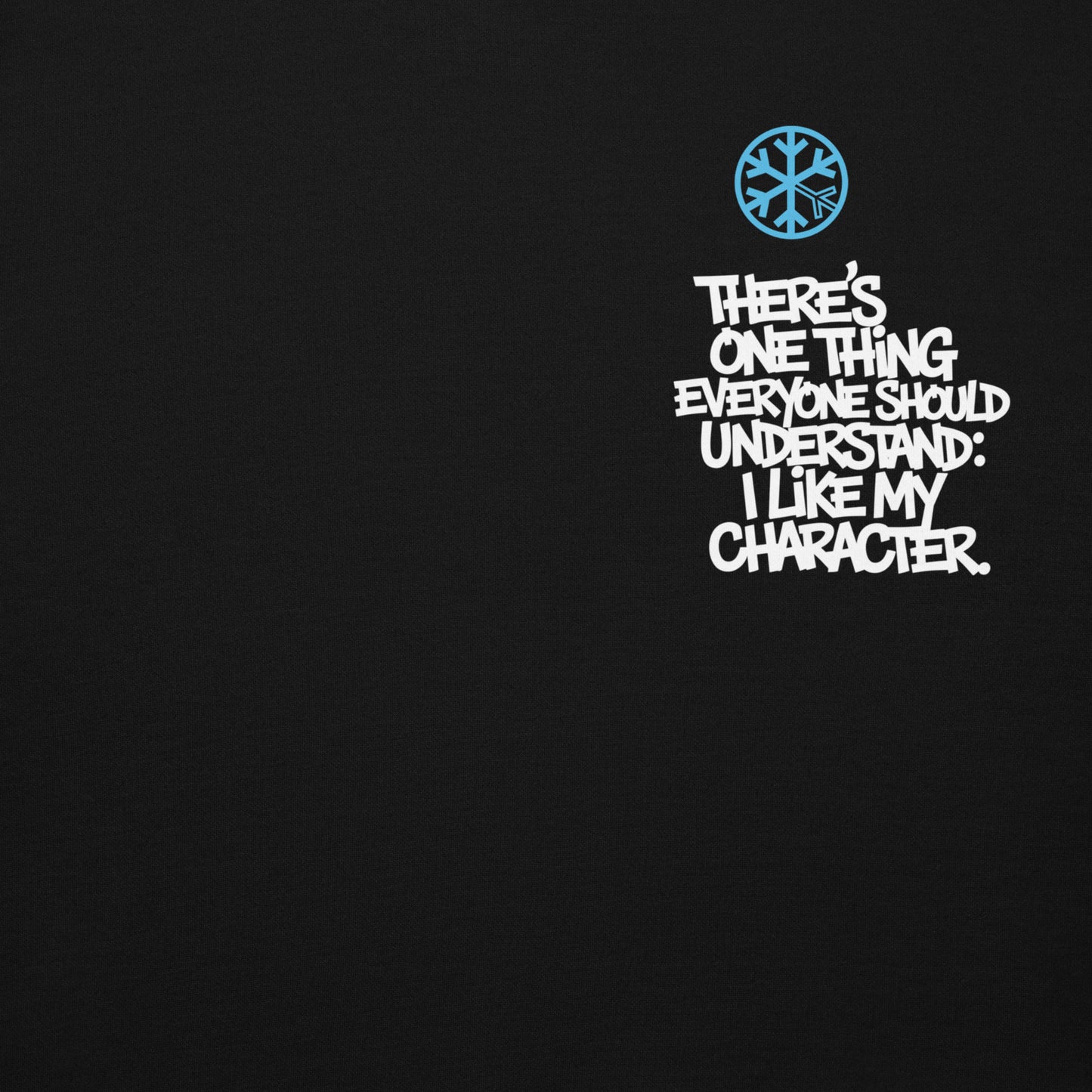 Black-Dennis Graffiti Hoodie from B.Different Clothing, front graphic, graffiti-inspired streetwear