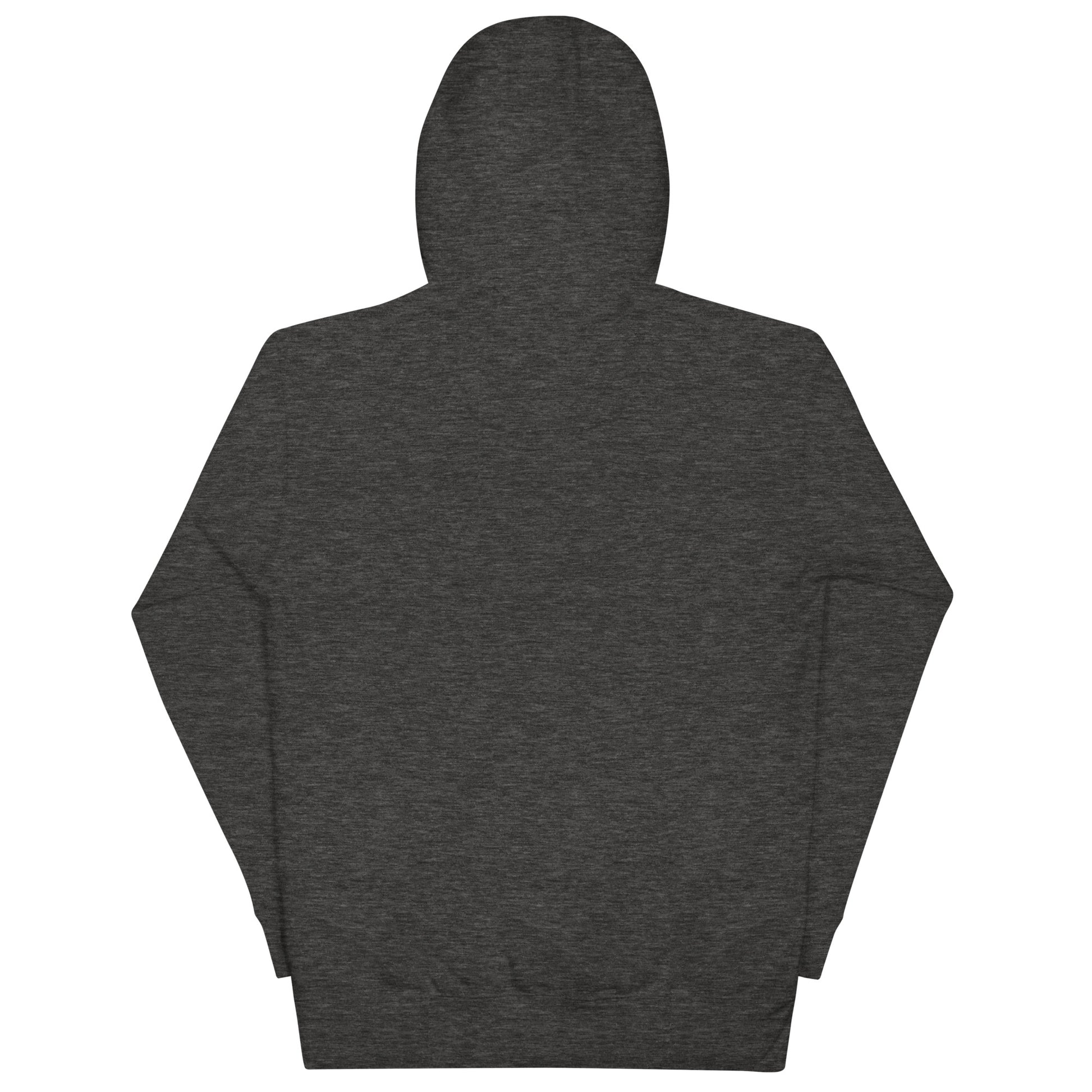 Darkgray-Vandal Teddy Bear Graffiti Hoodie from B.Different Clothing, back view, graffiti-inspired streetwear