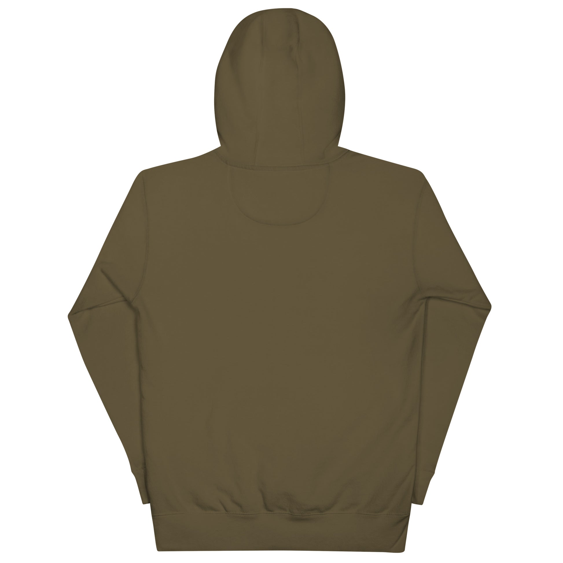 Green-Vandal Teddy Bear Graffiti Hoodie from B.Different Clothing, back view, graffiti-inspired streetwear