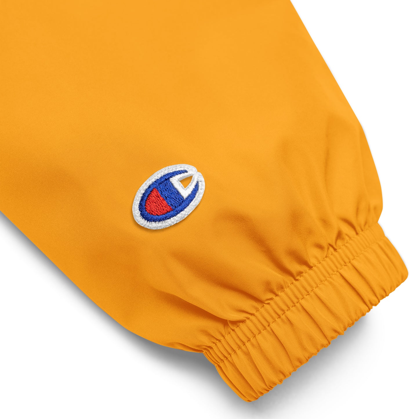 Yellow-Dreamer Graffiti Tag Windbreaker Jacket from B.Different Clothing, detail, graffiti-inspired streetwear