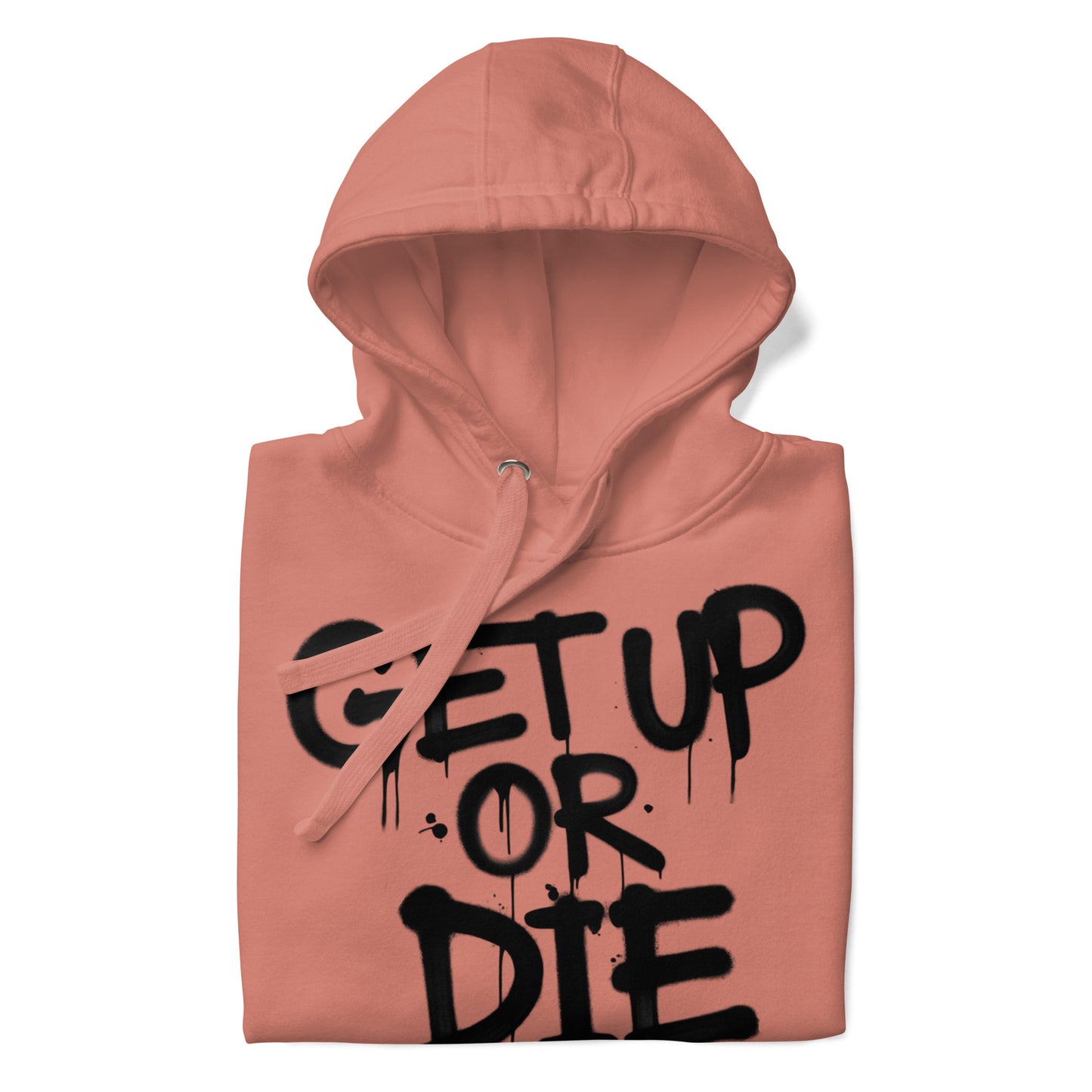 pink-get-up-or-die-graffiti-tag-hoodie-folded-by-b.different-clothing-graffiti-inspired-independent-streetwear-brand