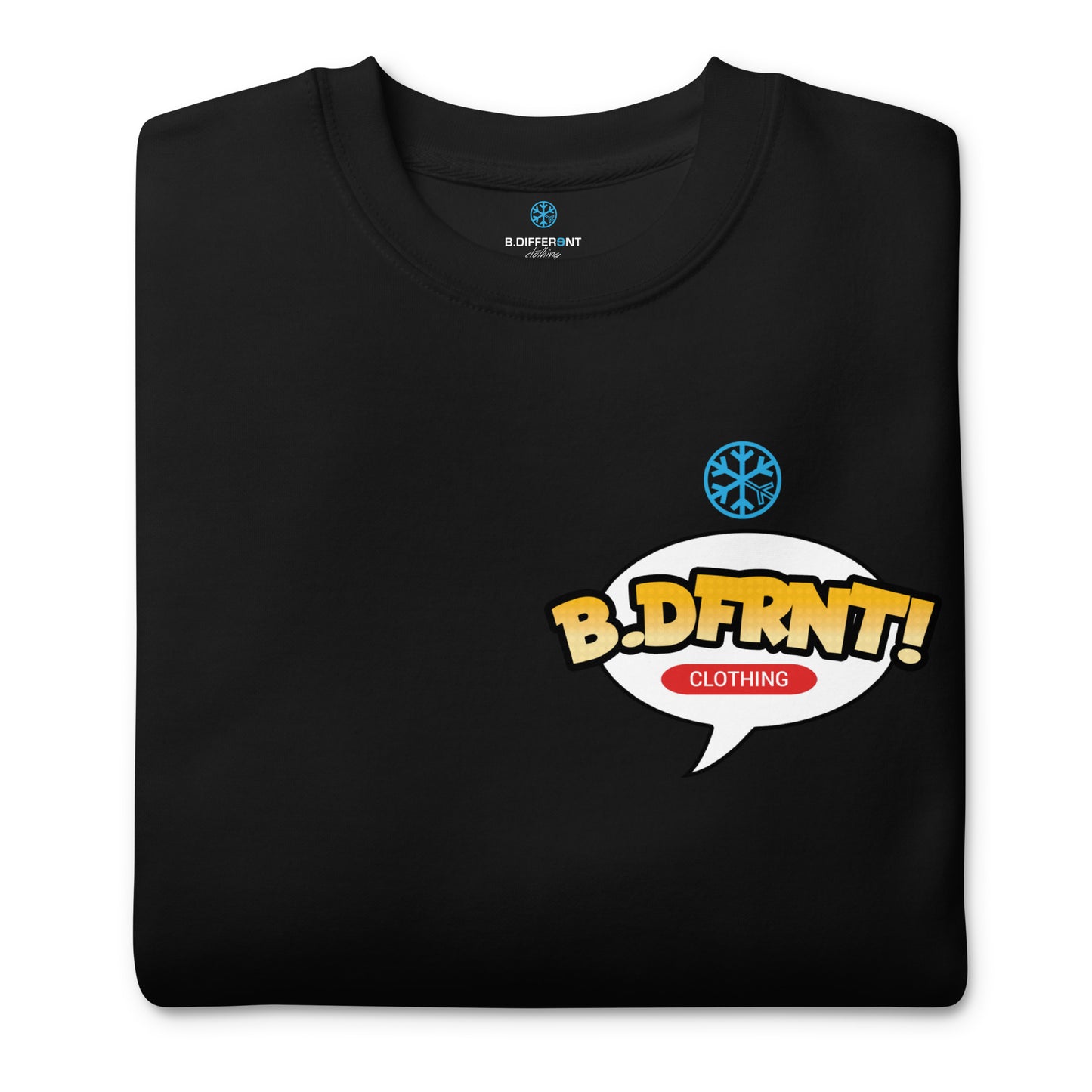 black-graffiti-artist-vinyl-figure-sweatshirt-folded-by-b.different-clothing-graffiti-inspired-independent-streetwear-brand
