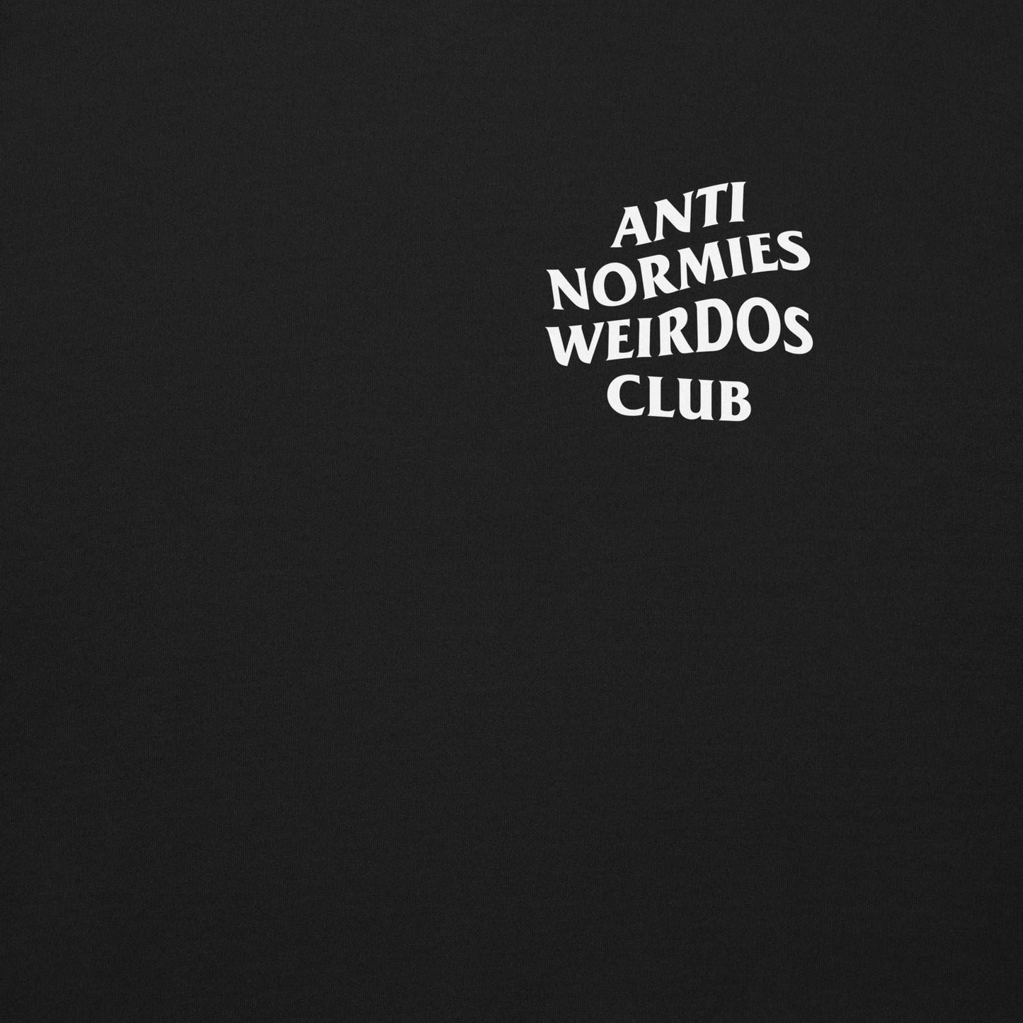 black-anti-normies-weirdos-club-sweatshirt-front-by-b.different-clothing-graffiti-inspired-independent-streetwear-brand