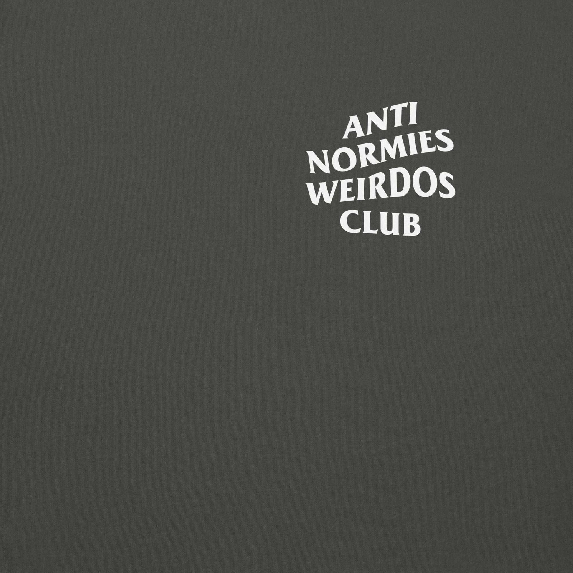 gray-anti-normies-weirdos-club-sweatshirt-dark-front-by-b.different-clothing-graffiti-inspired-independent-streetwear-brand