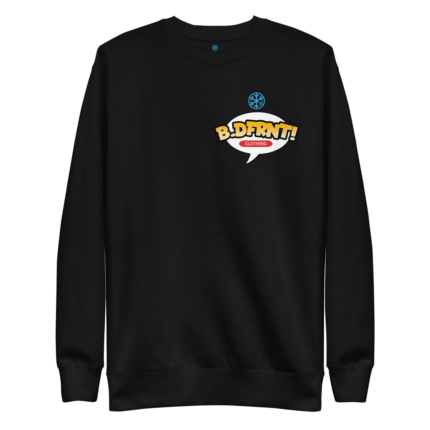 black-graffiti-artist-vinyl-figure-sweatshirt-front-by-b.different-clothing-graffiti-inspired-independent-streetwear-brand