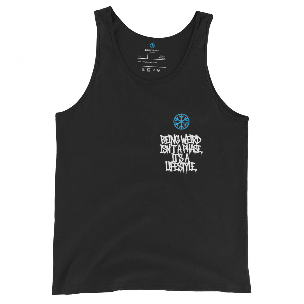 top-graffiti-wednesday-tank-front-by-b.different-clothing-graffiti-inspired-independent-streetwear-brand