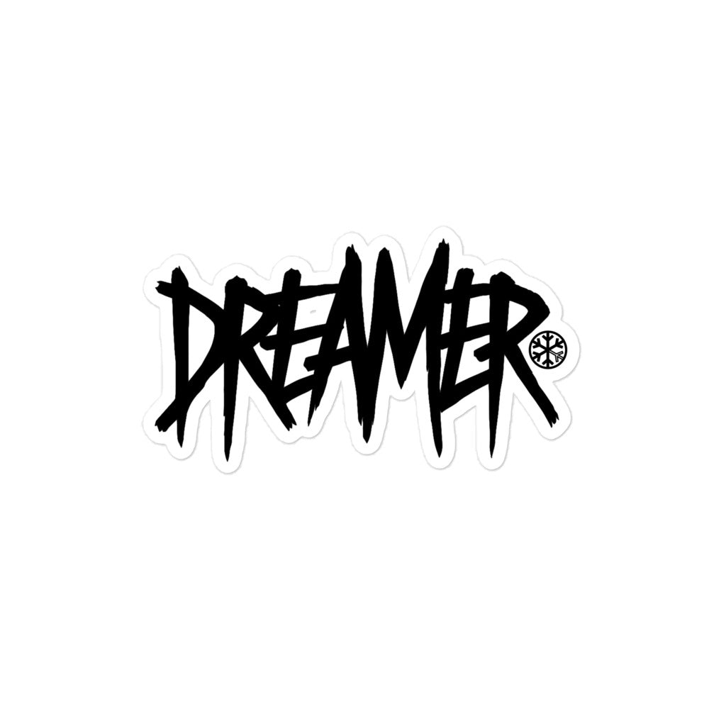 Dreamer Graffiti Tag Sticker from B.Different Clothing graffiti-inspired streetwear