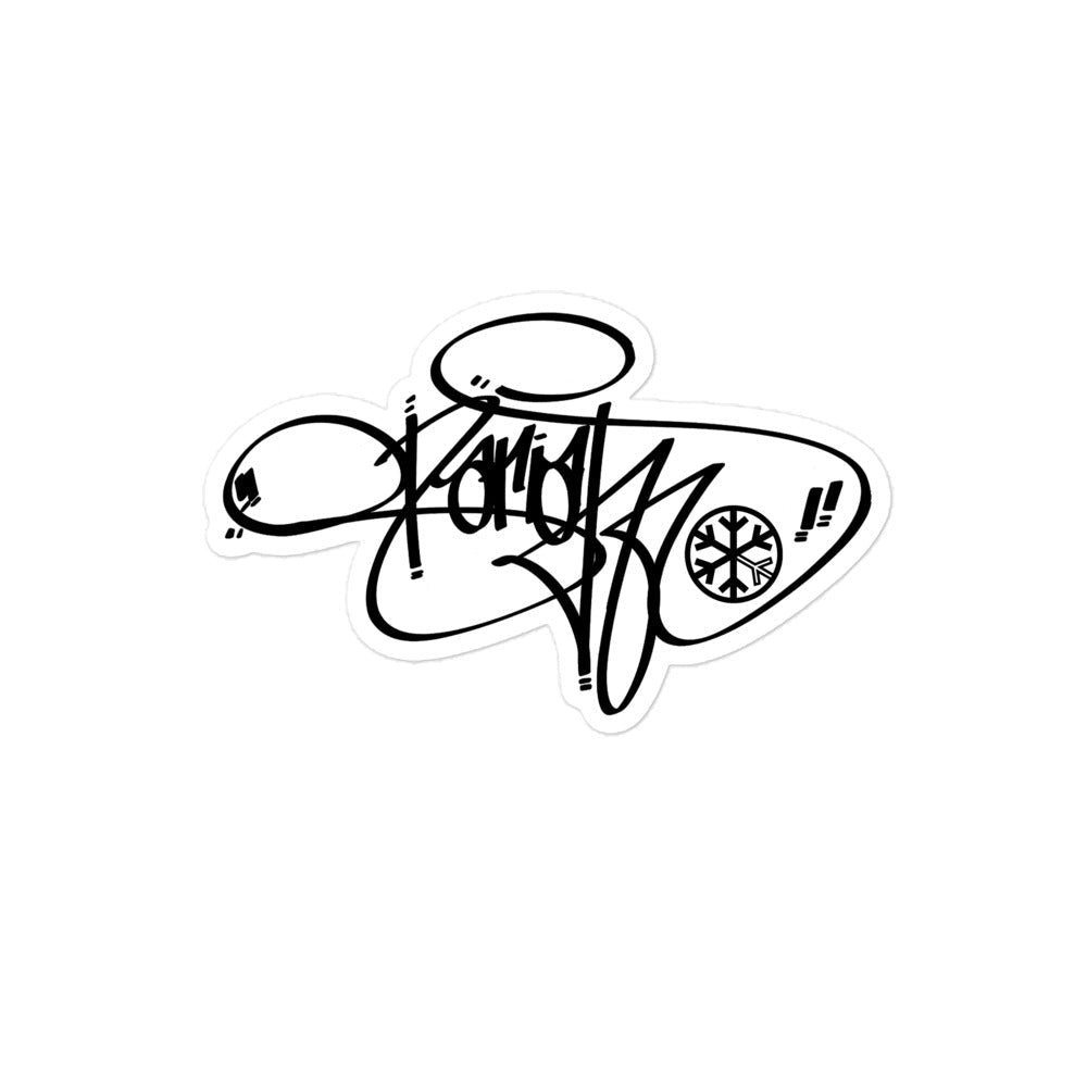 Pariah Tag Sticker by Graffiti Dad from B.Different Clothing, graffiti-inspired streetwear