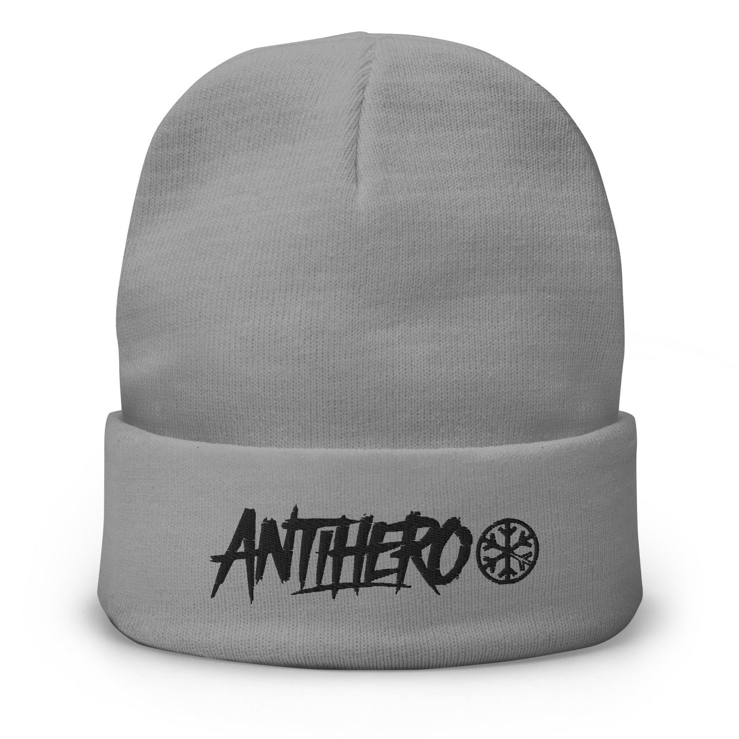 Gray-Antihero Graffiti Tag Sweatshirt from B.Different Clothing, front view, graffiti-inspired streetwear
