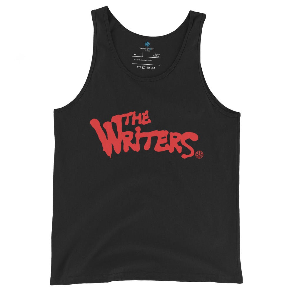 black-the-writers-graffiti-lettering-tank-top-front-by-b.different-clothing-graffiti-inspired-independent-streetwear-brand