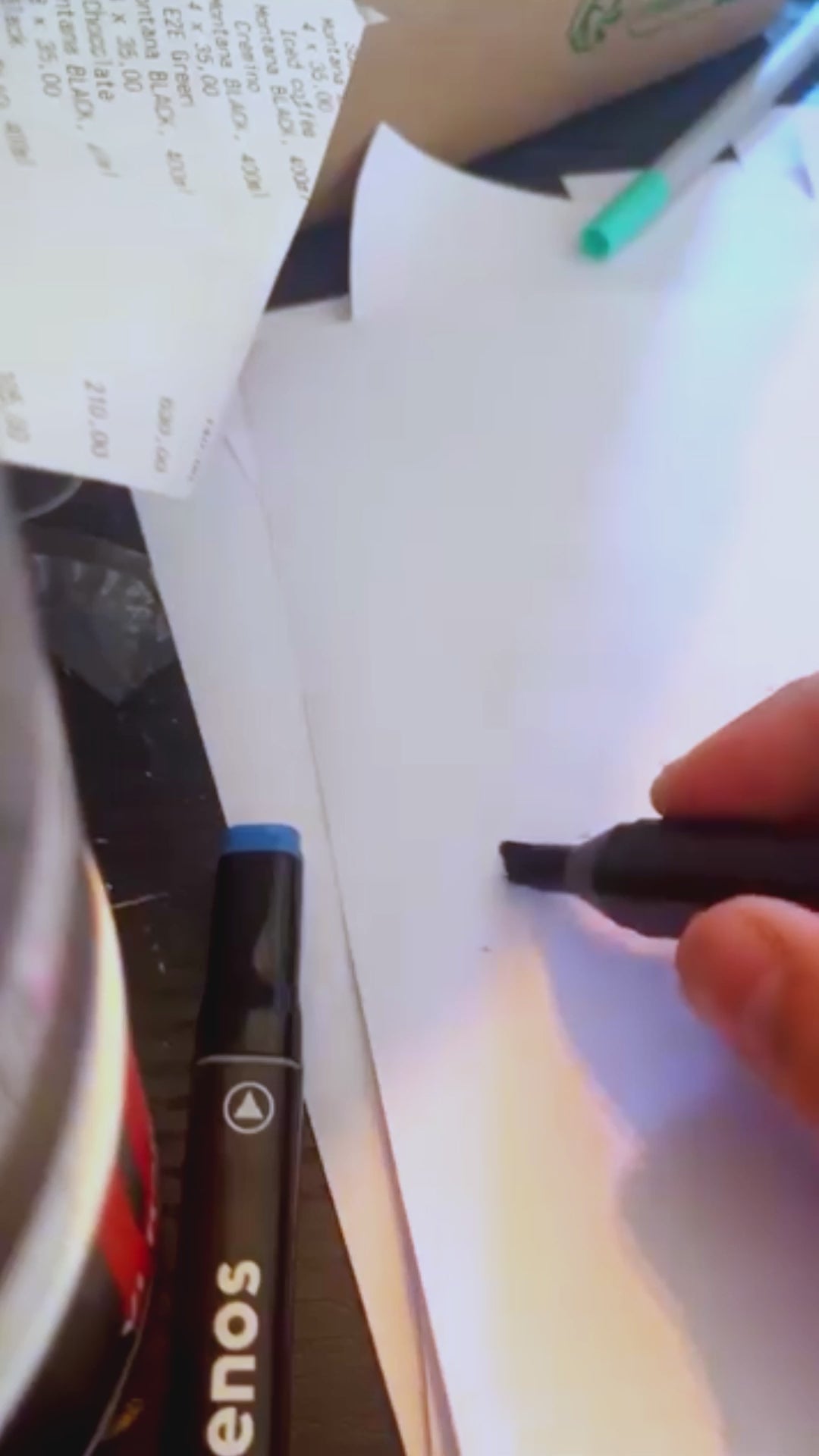 Navy-video Shew Limited Collab B.Different Clothing, graffiti streetwear brand.