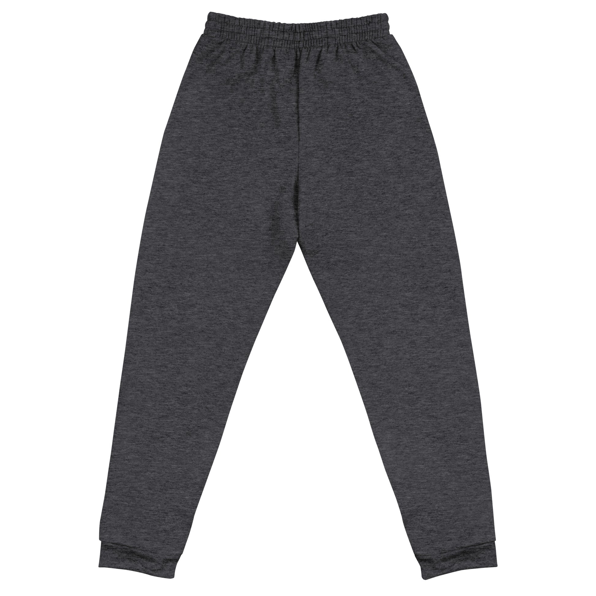 Darkgray-Stay Fly Graffiti Tag Joggers from B.Different Clothing, back view, graffiti-inspired streetwear
