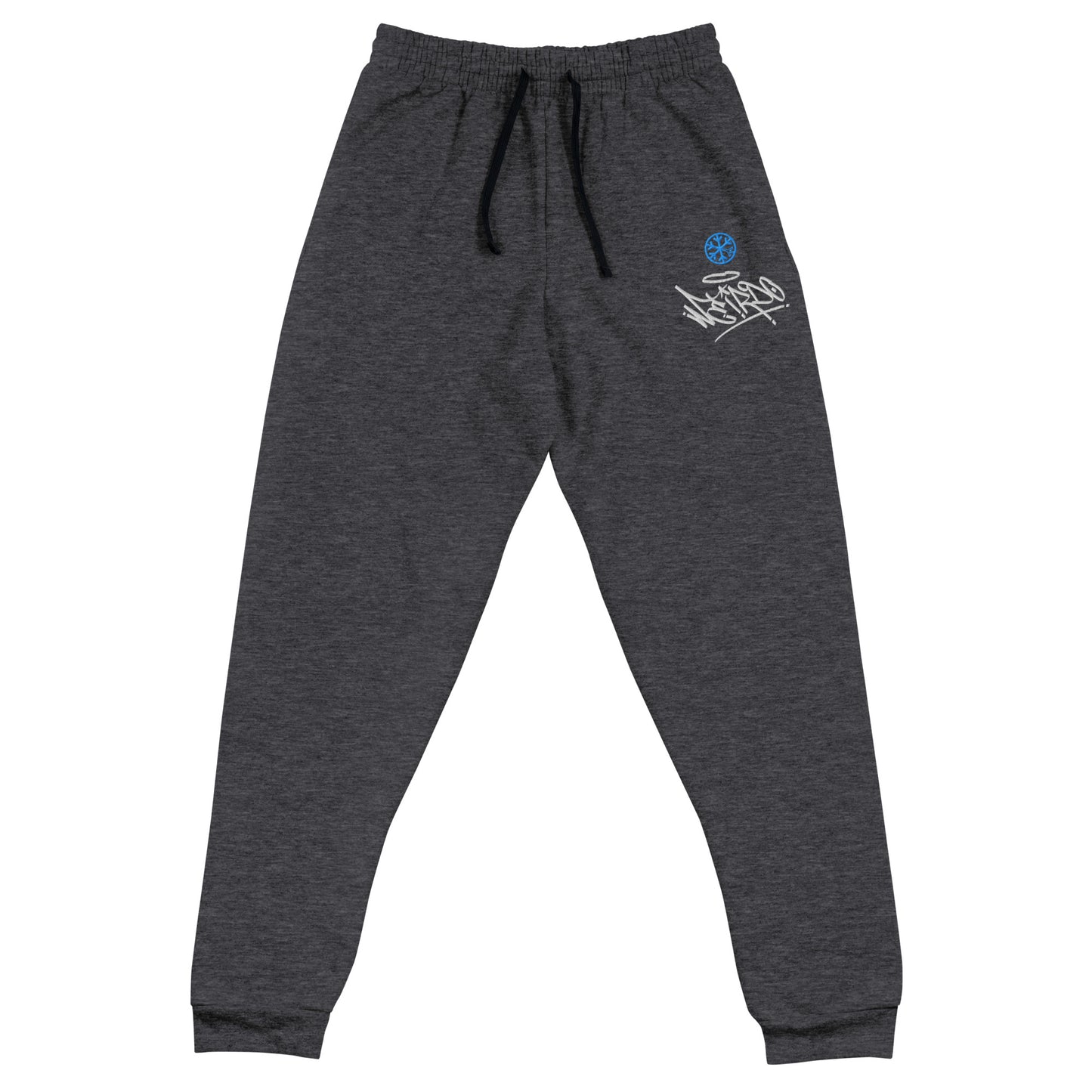 darkgray-weirdo-graffiti-tag-joggers-dark-front-by-b.different-clothing-graffiti-inspired-independent-streetwear-brand