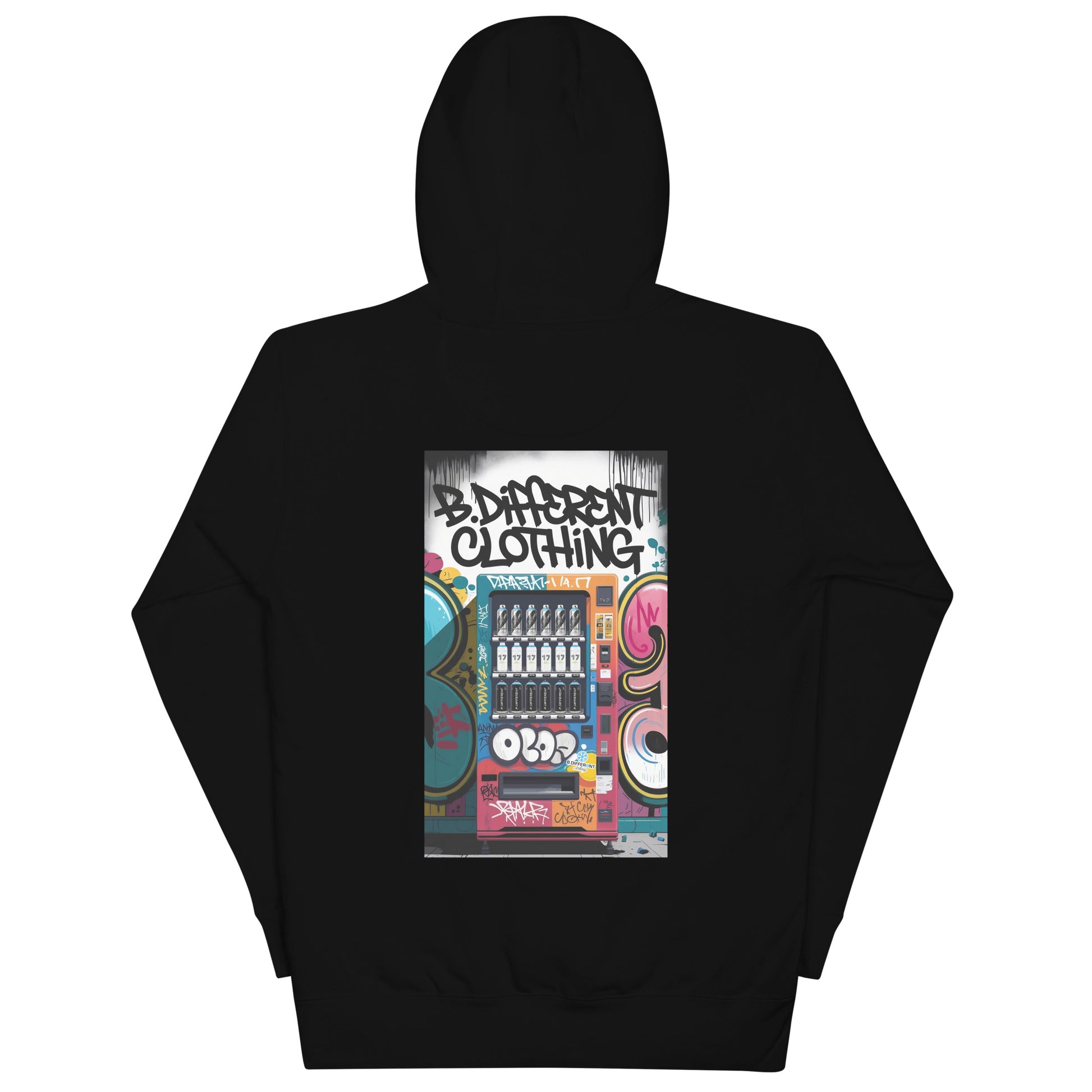 black-graffiti-vending-machine-hoodie-back-by-b.different-clothing-graffiti-inspired-independent-streetwear-brand