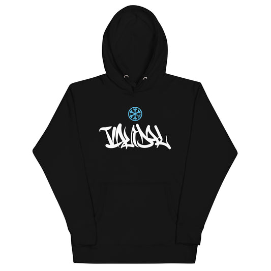 black-vandal-graffiti-tag-hoodie-front-by-b.different-clothing-graffiti-inspired-independent-streetwear-brand