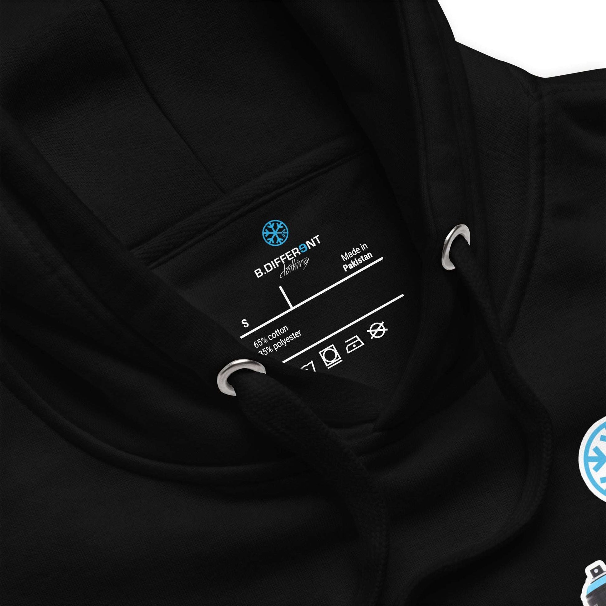 black-graffiti-artist-action-figure-hoodie-detail-by-b.different-clothing-graffiti-inspired-independent-streetwear-brand