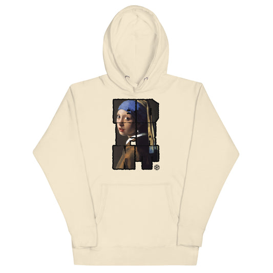 beige-bdfrnt-blockbuster-graffiti-piece-girl-with-pearl-earring-hoodie-front-by-b.different-clothing-graffiti-inspired-independent-streetwear-brand