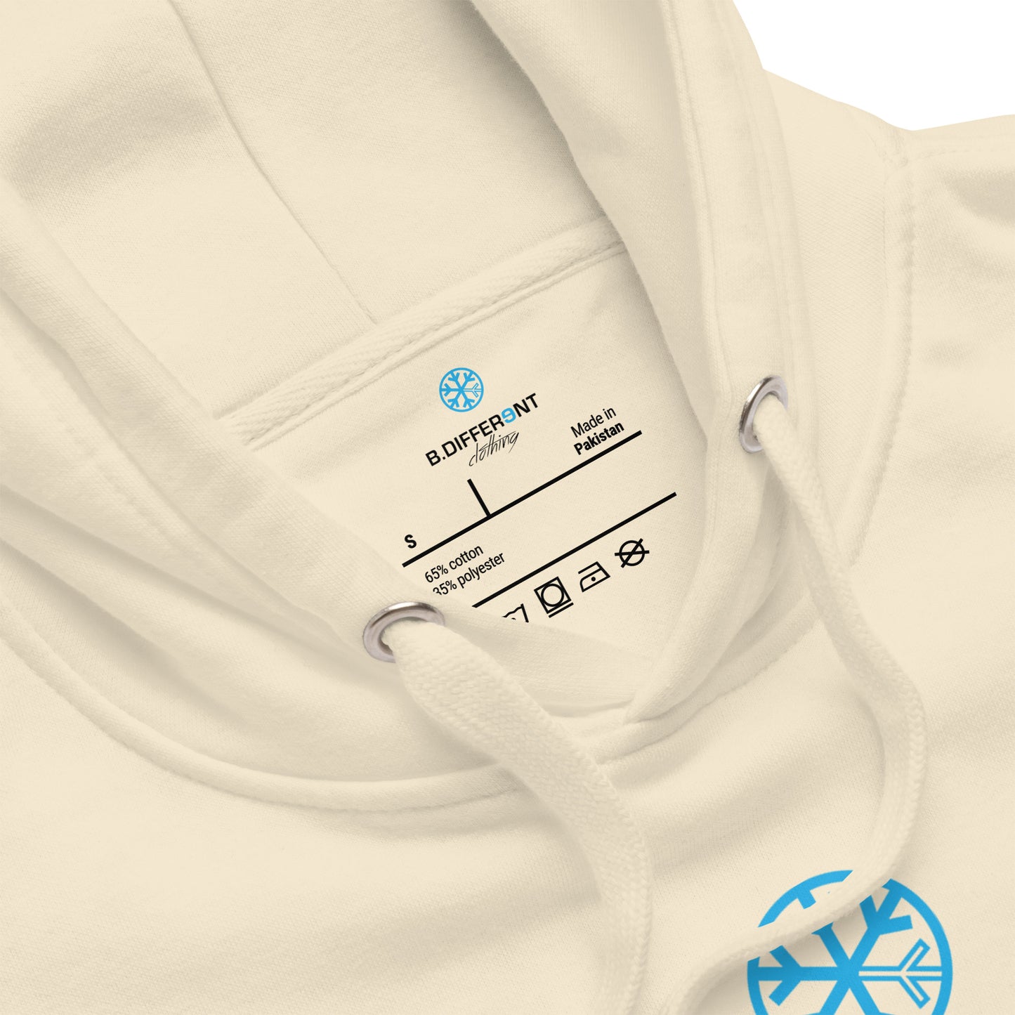 beige-tag-now-cry-later-graffiti-tag-hoodie-detail-by-b.different-clothing-graffiti-inspired-independent-streetwear-brand