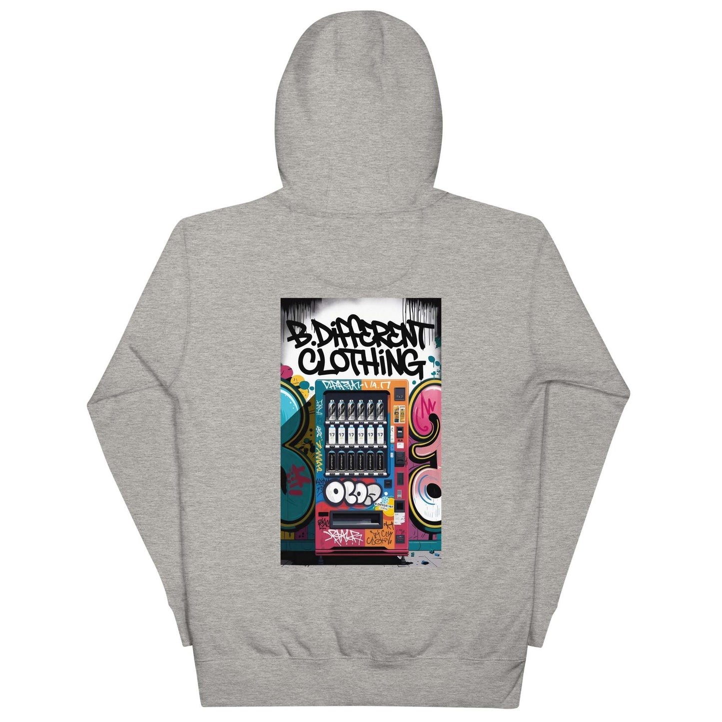 gray-graffiti-vending-machine-hoodie-back-by-b.different-clothing-graffiti-inspired-independent-streetwear-brand