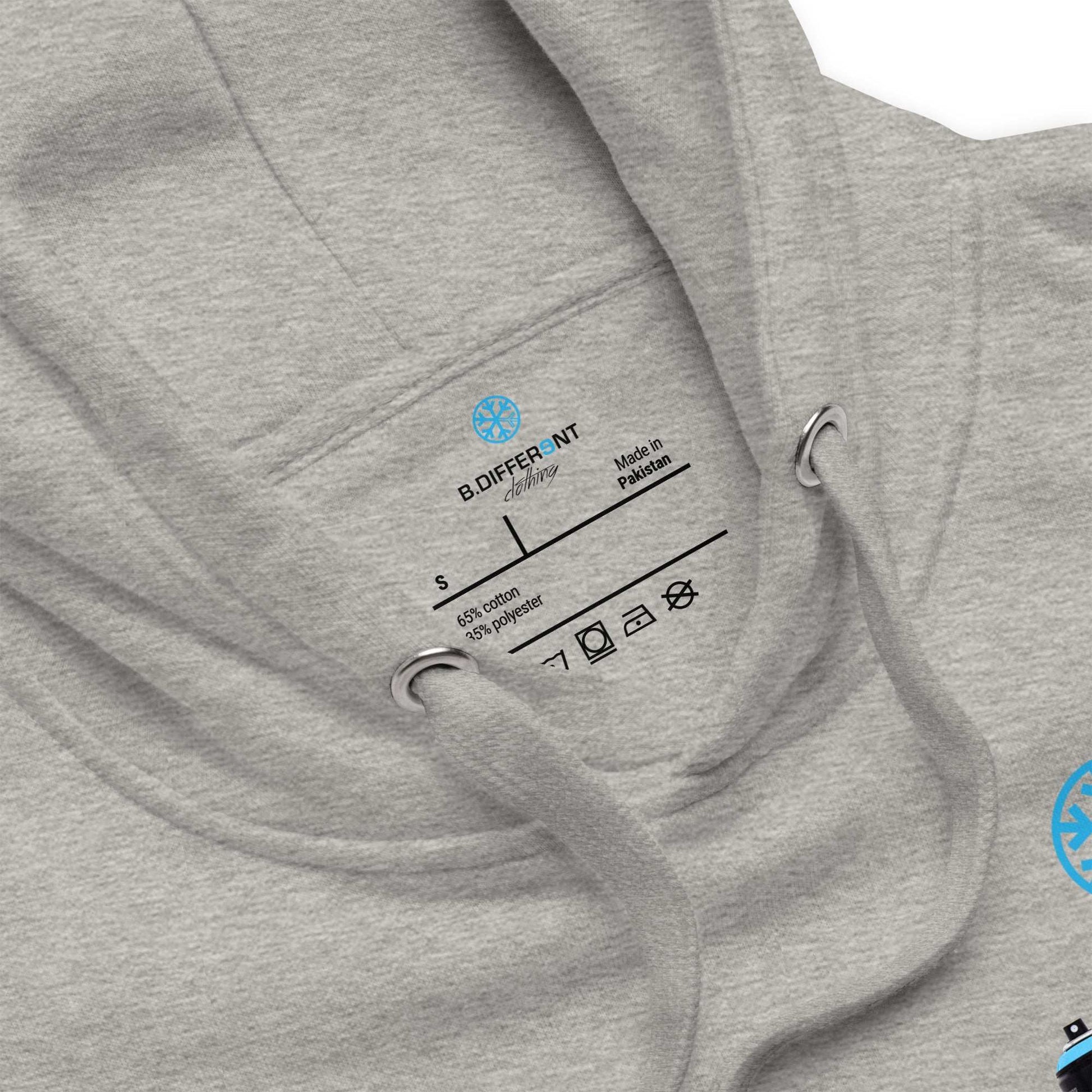 gray-graffiti-artist-action-figure-hoodie-detail-by-b.different-clothing-graffiti-inspired-independent-streetwear-brand