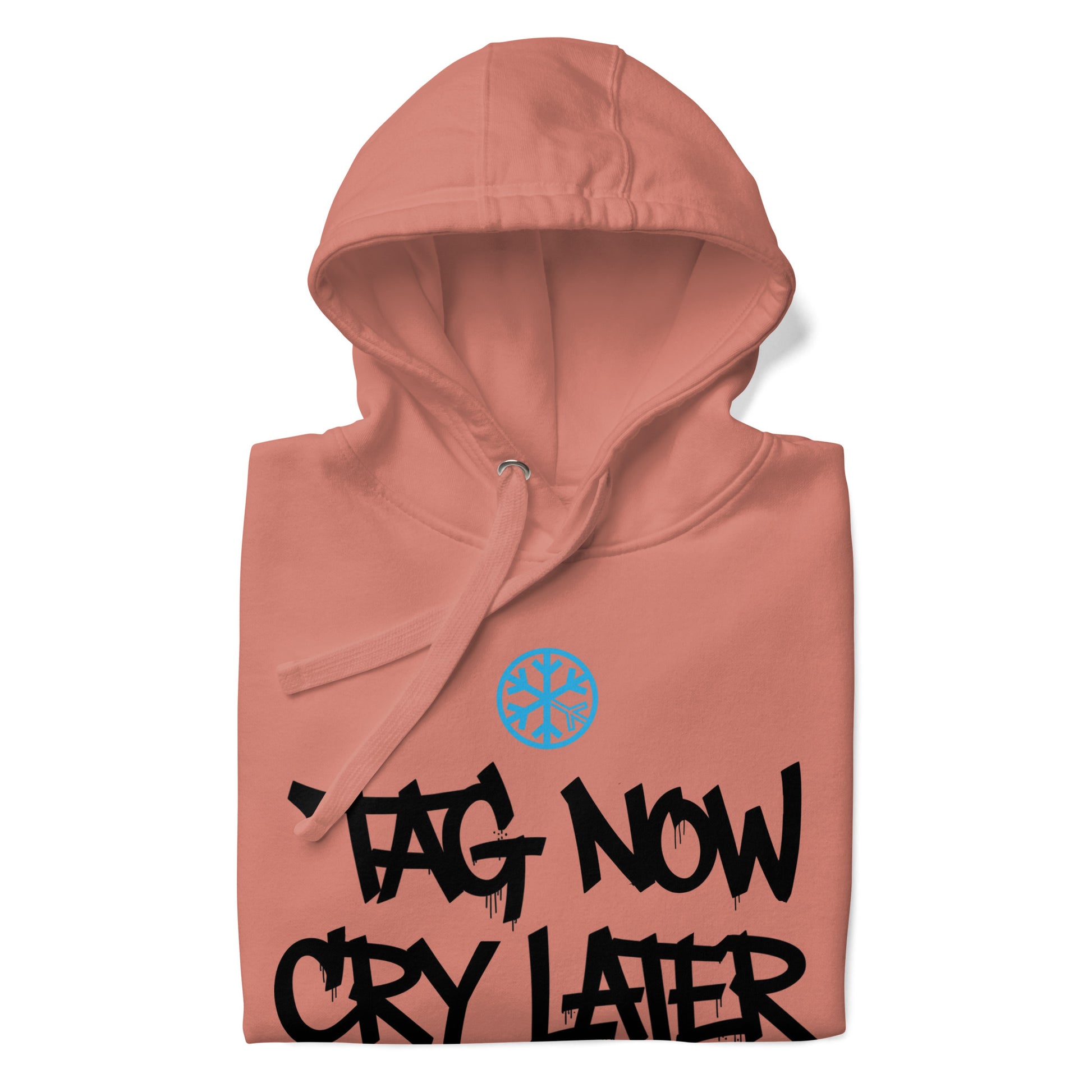 pink-tag-now-cry-later-graffiti-tag-hoodie-front-by-b.different-clothing-graffiti-inspired-independent-streetwear-brand