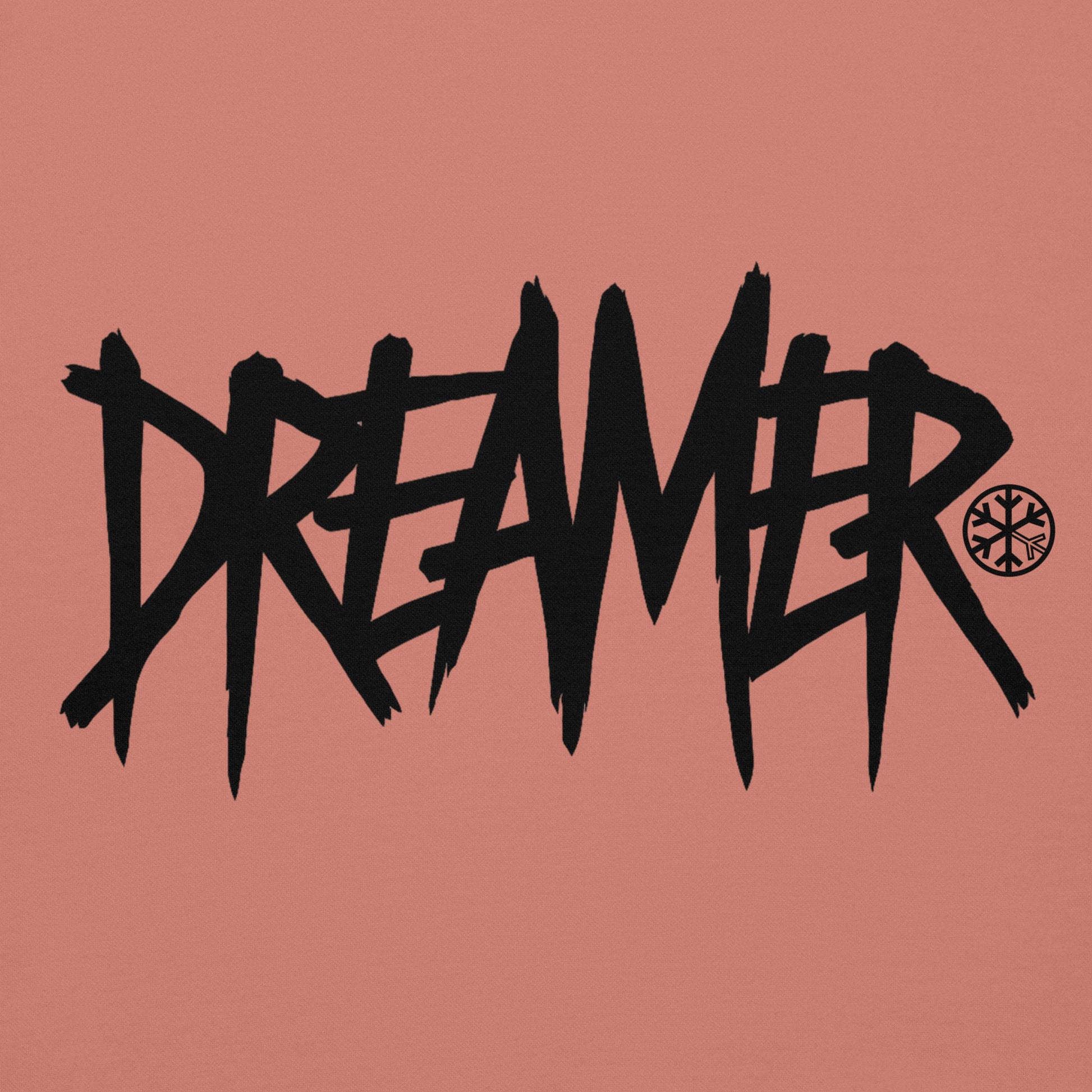 Pink-Dreamer Graffiti Tag Hoodie from B.Different Clothing, graphic, graffiti-inspired streetwear