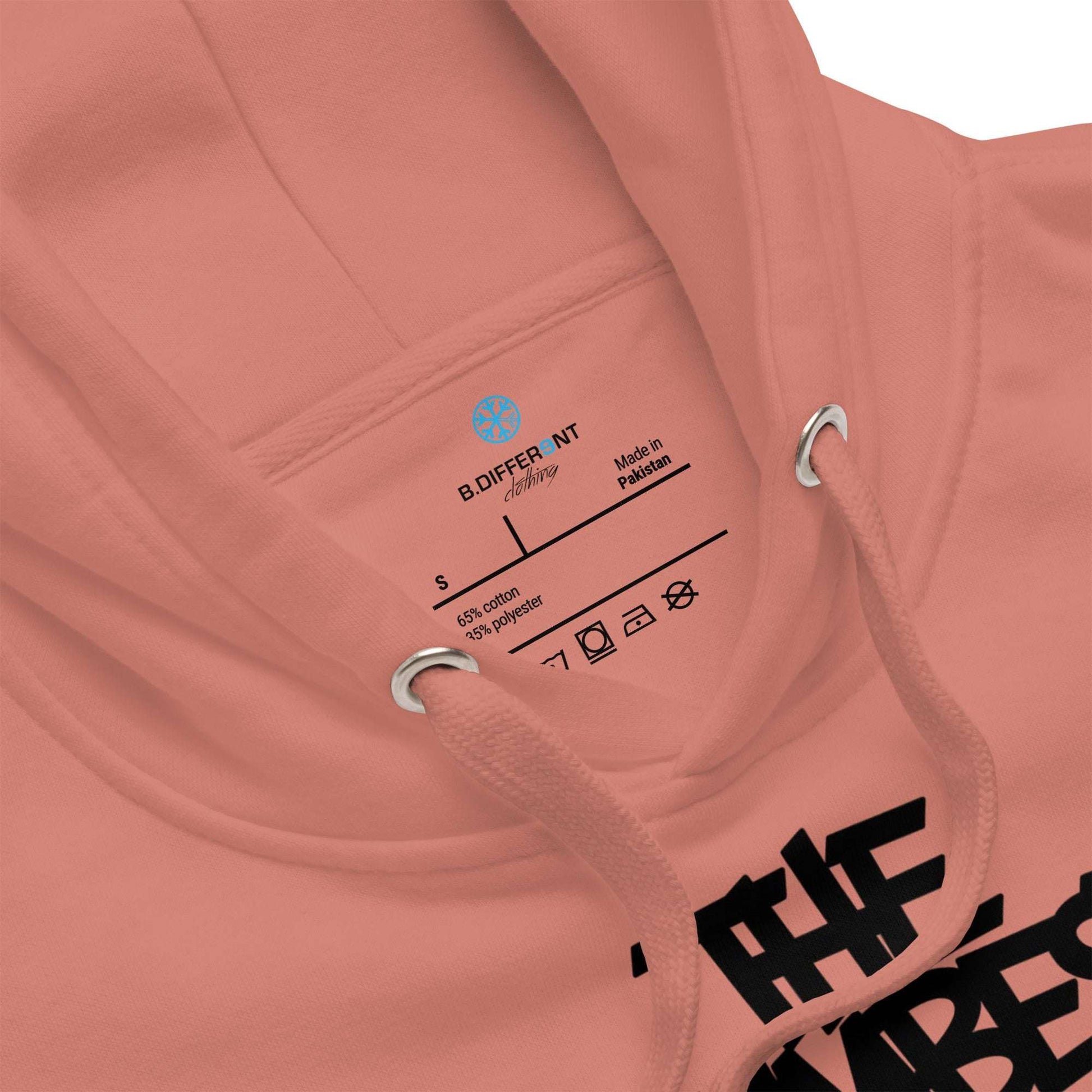 pink-the-dumbest-wish-graffiti-tag-hoodie-detail-by-b.different-clothing-graffiti-inspired-independent-streetwear-brand