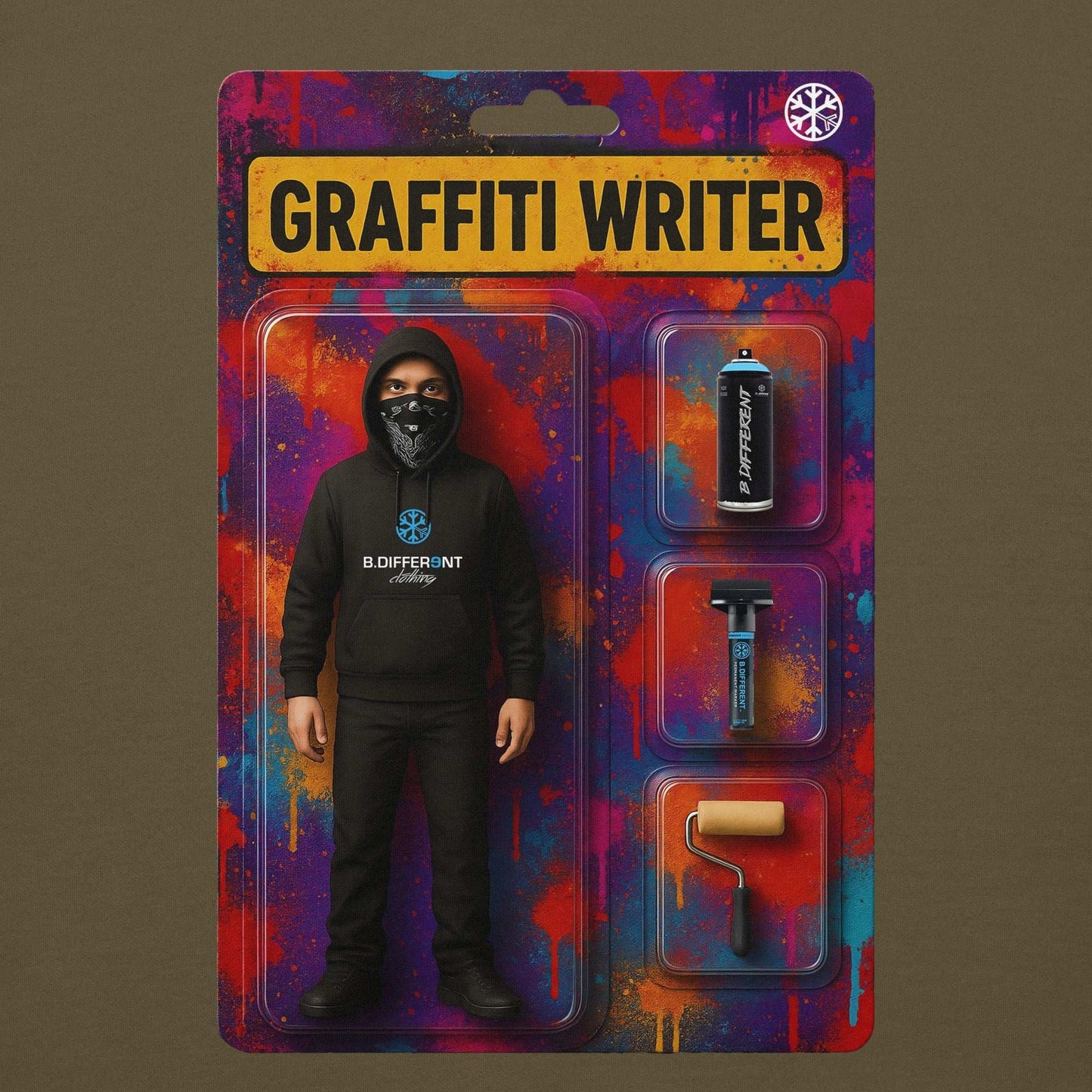 green-graffiti-artist-action-figure-hoodie-back-by-b.different-clothing-graffiti-inspired-independent-streetwear-brand