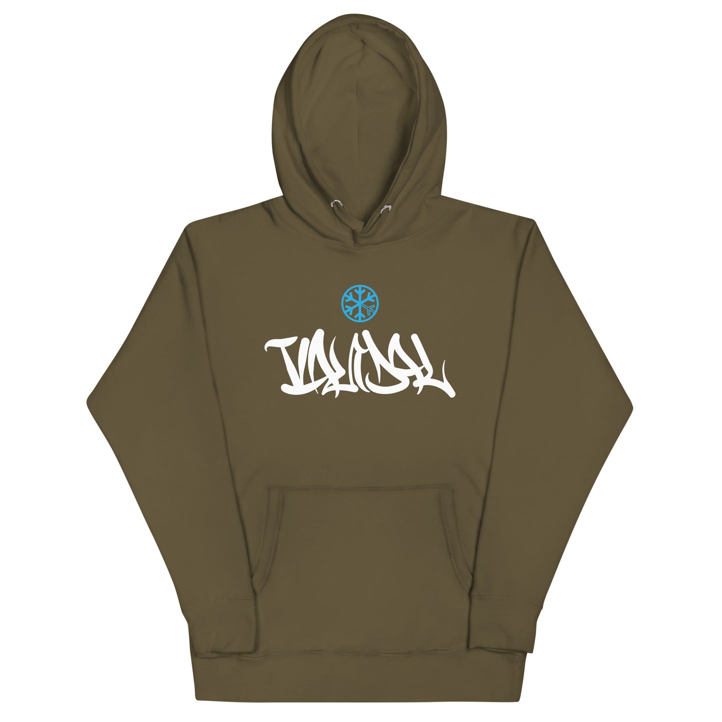 green-vandal-graffiti-tag-hoodie-front-by-b.different-clothing-graffiti-inspired-independent-streetwear-brand