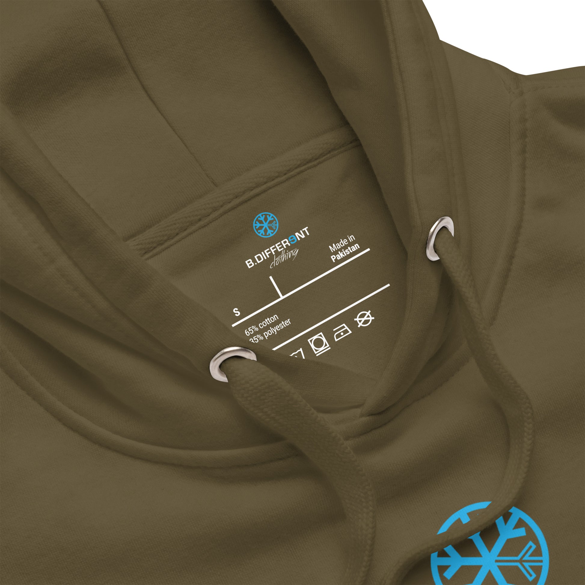 green-tag-now-cry-later-graffiti-tag-hoodie-detail-by-b.different-clothing-graffiti-inspired-independent-streetwear-brand