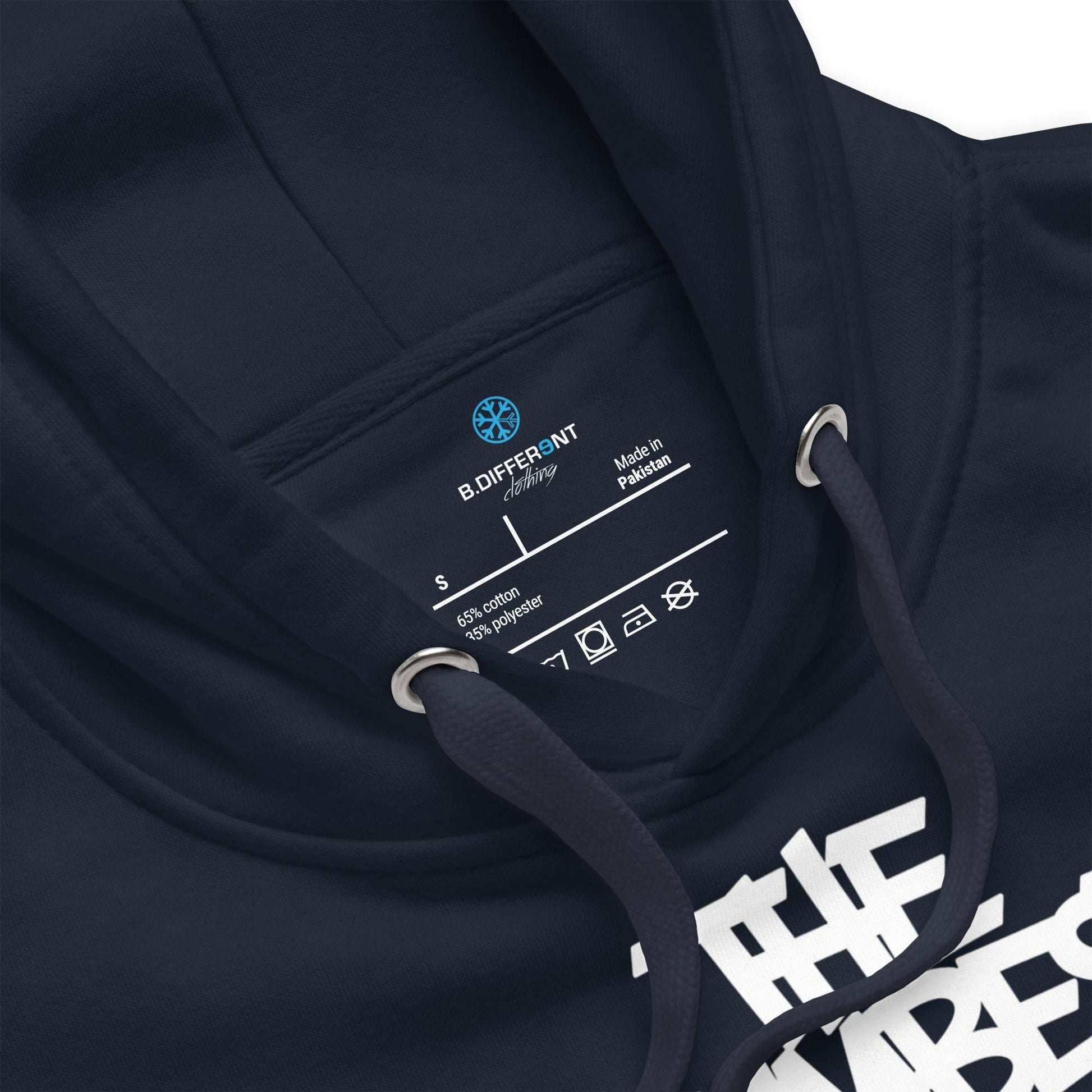 navy-the-dumbest-wish-graffiti-tag-hoodie-detail-by-b.different-clothing-graffiti-inspired-independent-streetwear-brand