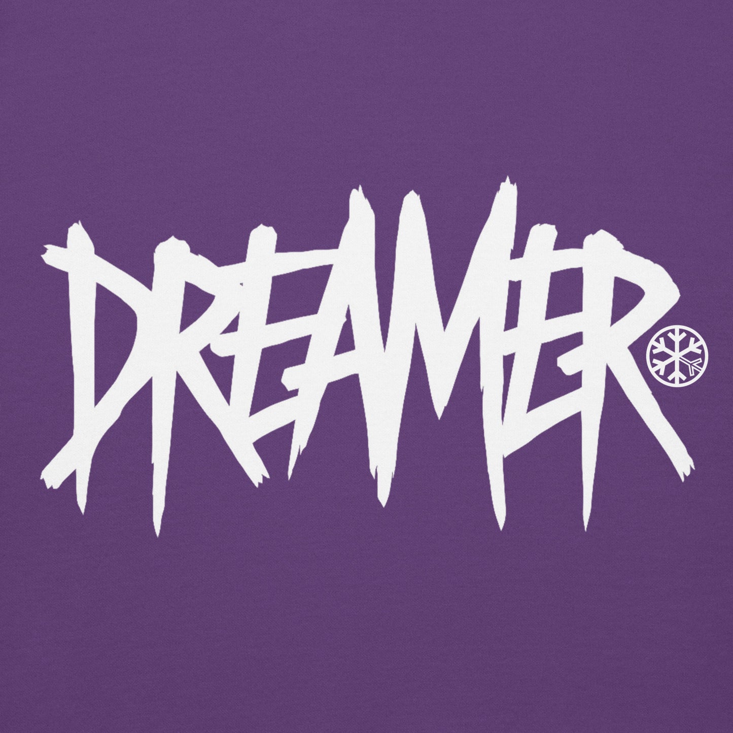 Purple-Dreamer Graffiti Tag Hoodie from B.Different Clothing, graphic, graffiti-inspired streetwear