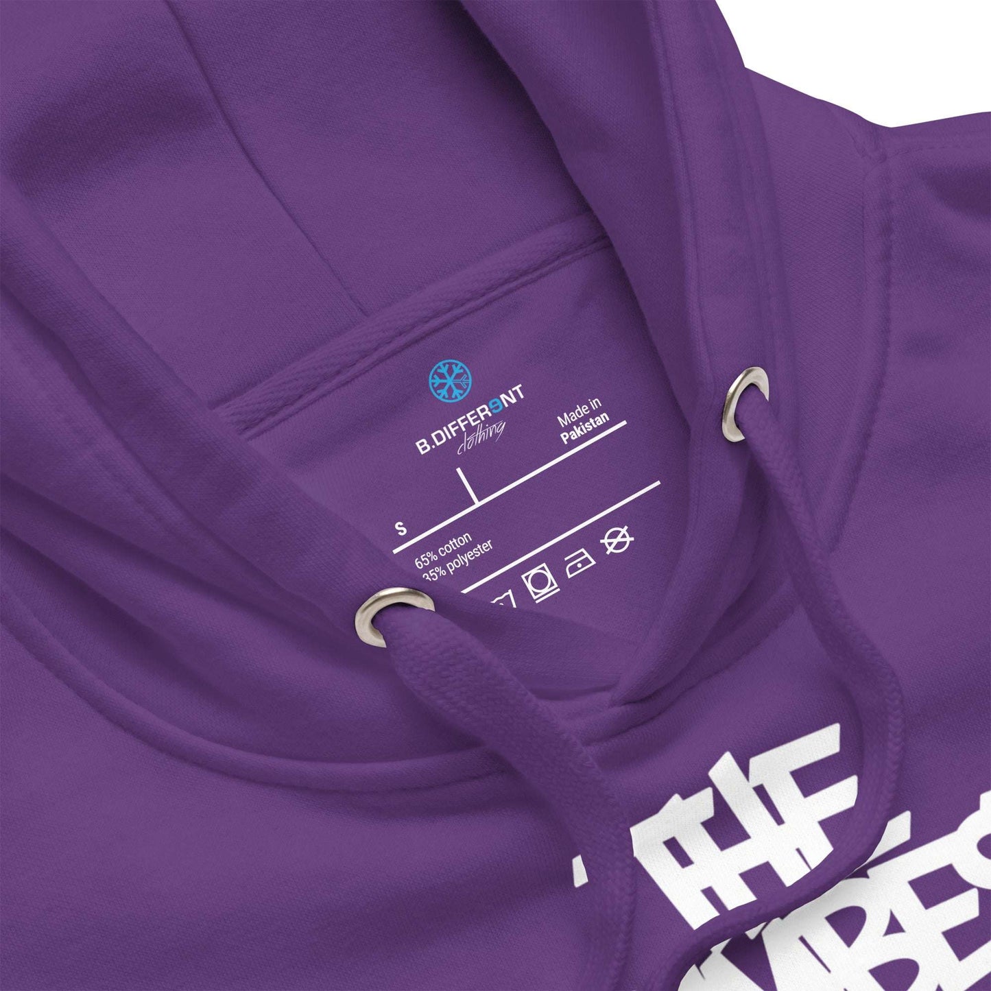 purple-the-dumbest-wish-graffiti-tag-hoodie-detail-by-b.different-clothing-graffiti-inspired-independent-streetwear-brand