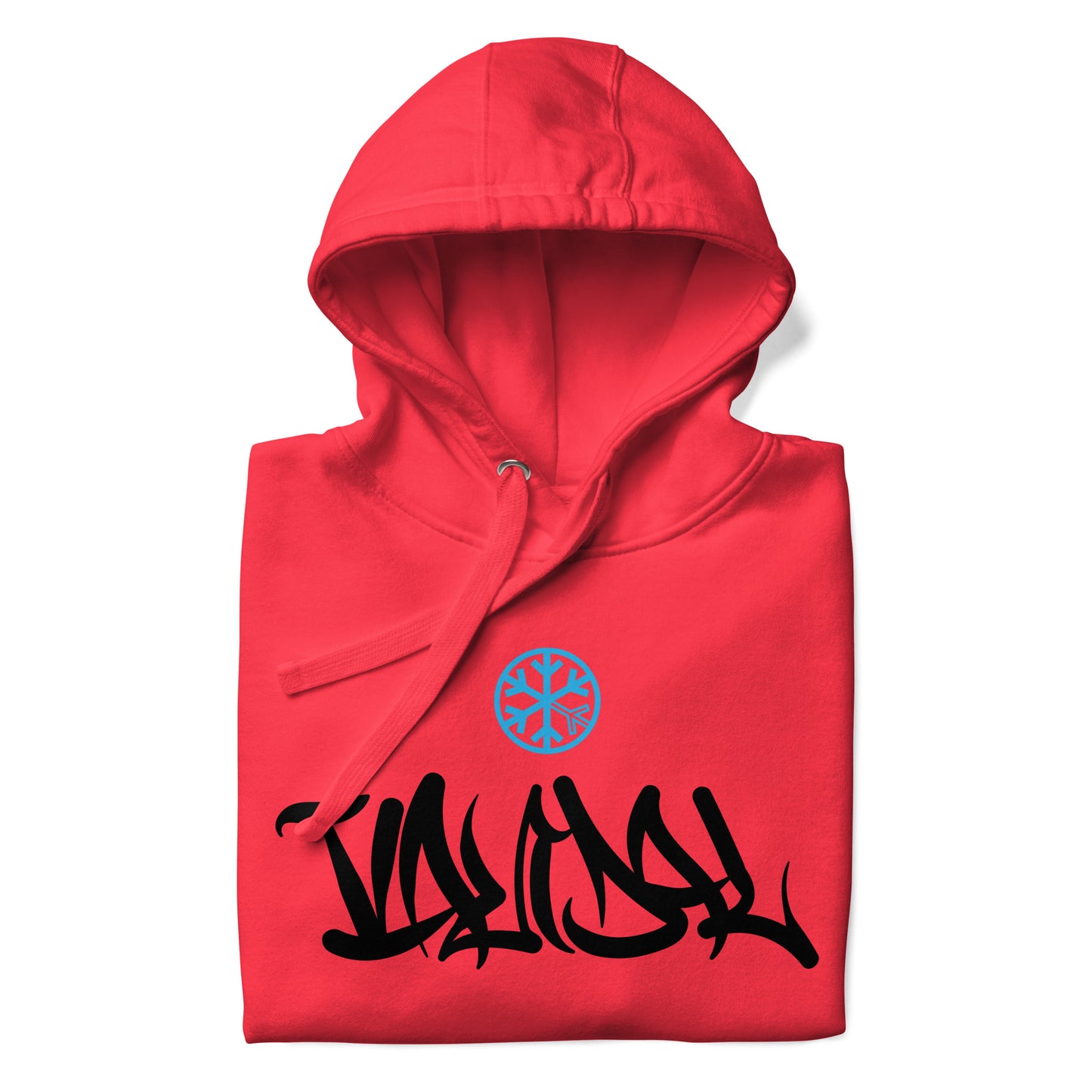 red-vandal-graffiti-tag-hoodie-front-by-b.different-clothing-graffiti-inspired-independent-streetwear-brand