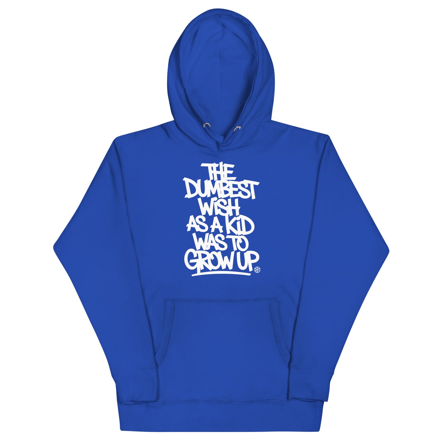 blue-the-dumbest-wish-graffiti-tag-hoodie-front-by-b.different-clothing-graffiti-inspired-independent-streetwear-brand