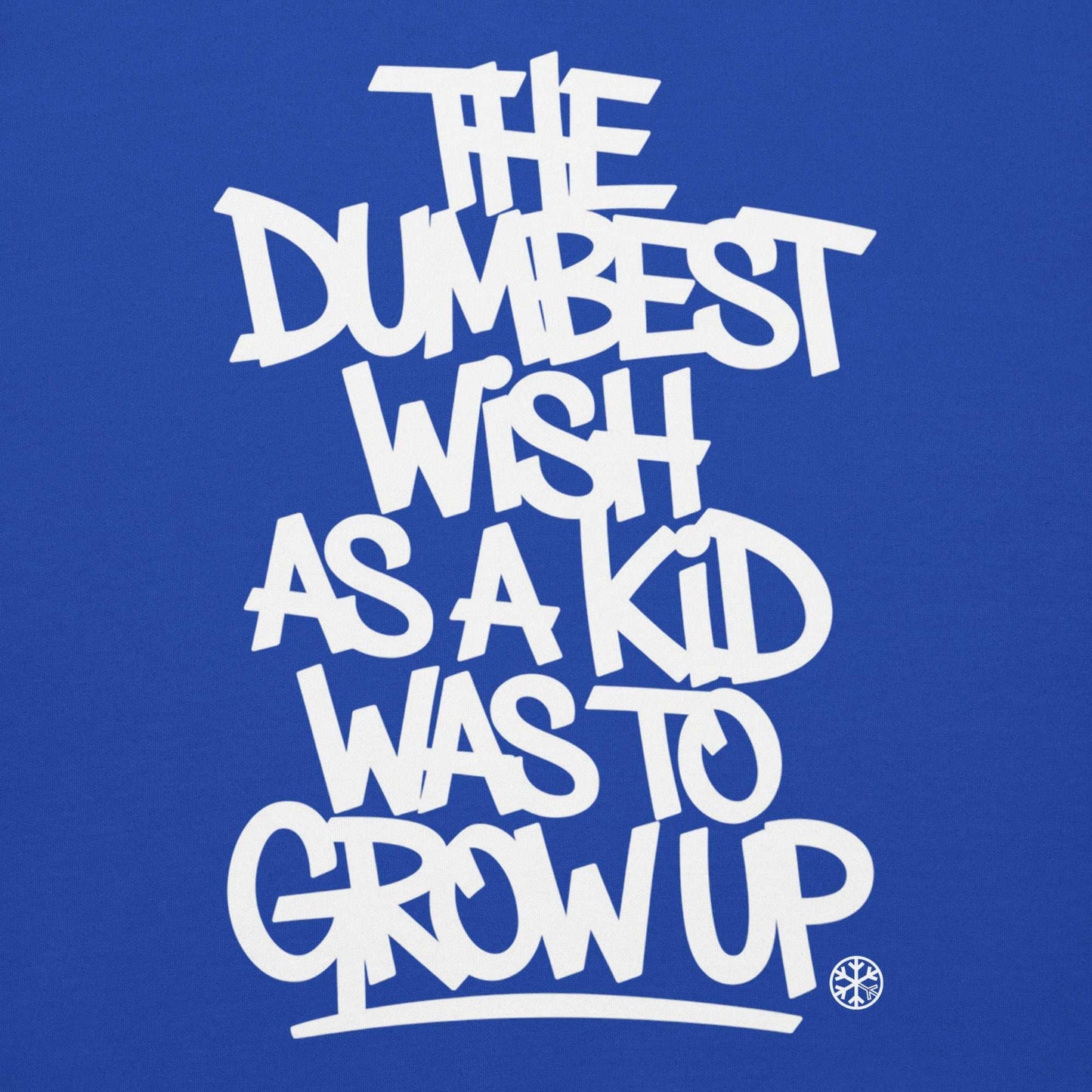 blue-the-dumbest-wish-graffiti-tag-hoodie-front-by-b.different-clothing-graffiti-inspired-independent-streetwear-brand
