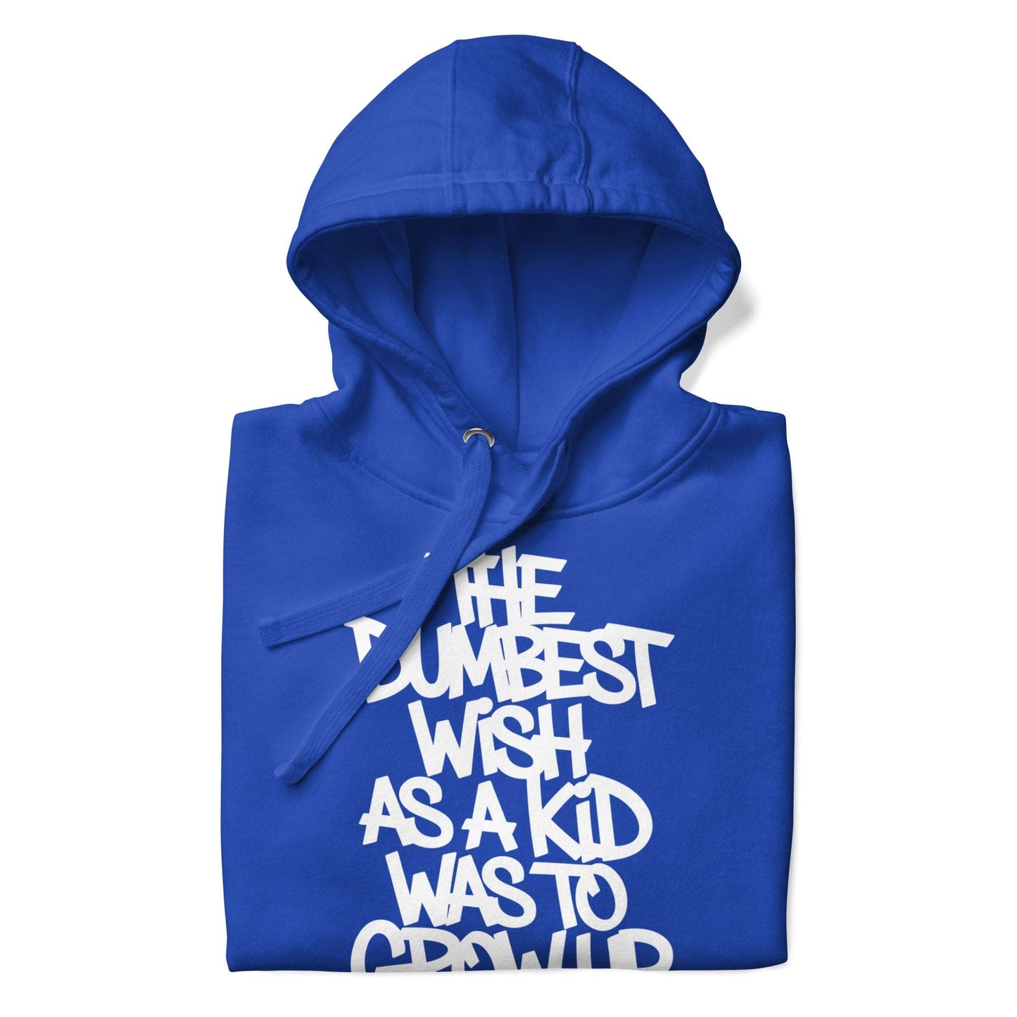 blue-the-dumbest-wish-graffiti-tag-hoodie-front-by-b.different-clothing-graffiti-inspired-independent-streetwear-brand