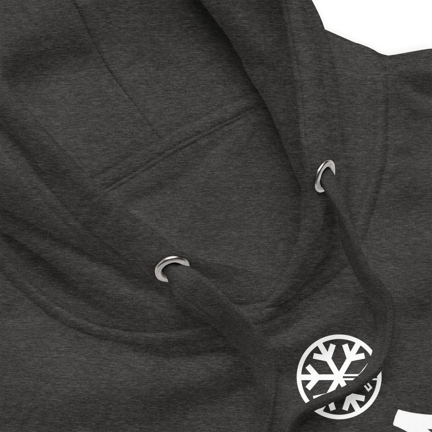 Charcoal Heather-Rule Breaker Graffiti Tag Hoodie from B.Different Clothing, collar, graffiti-inspired streetwear