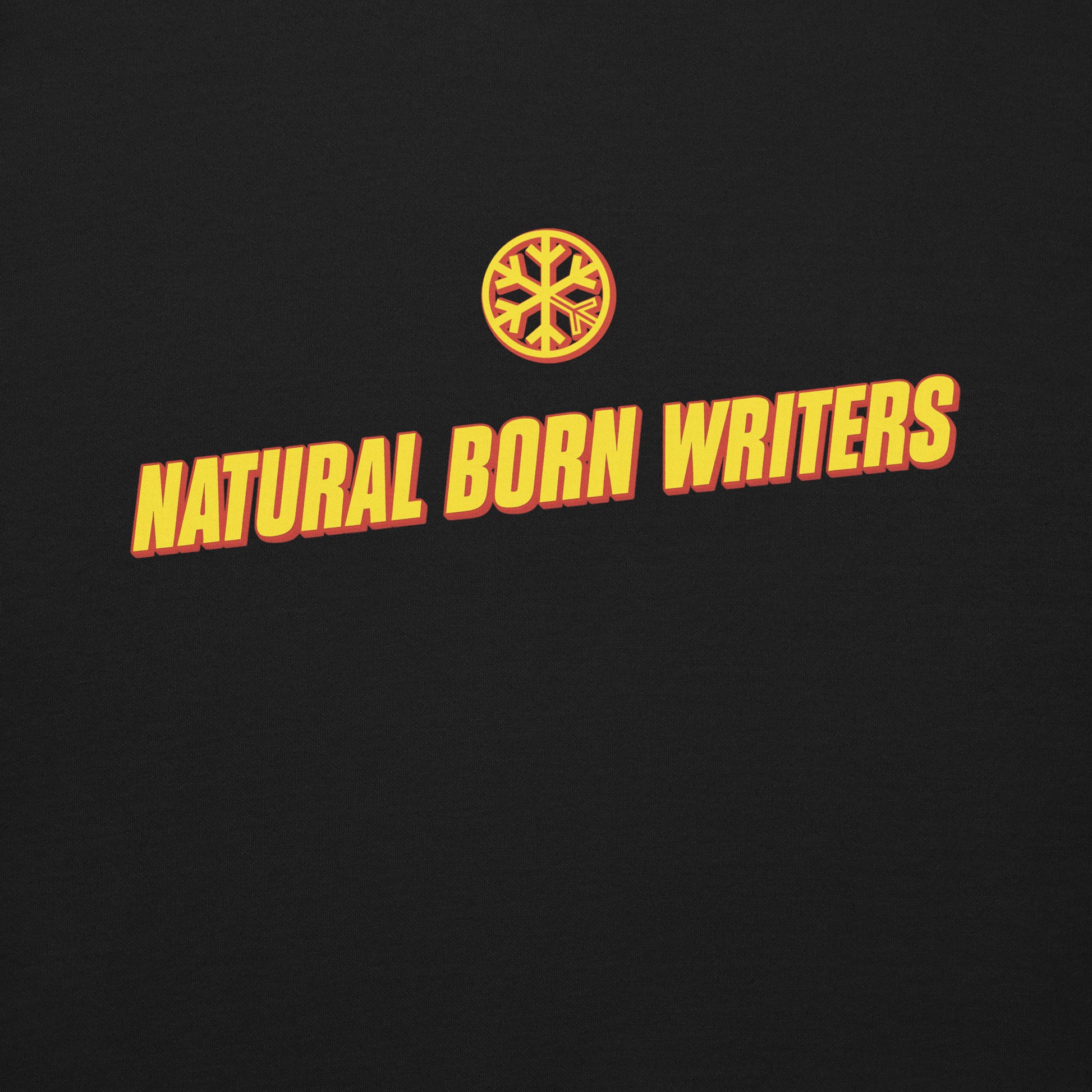 Black-Natural Born Writers Graffiti Sweatshirt from B.Different Clothing, graphic, graffiti-inspired streetwear