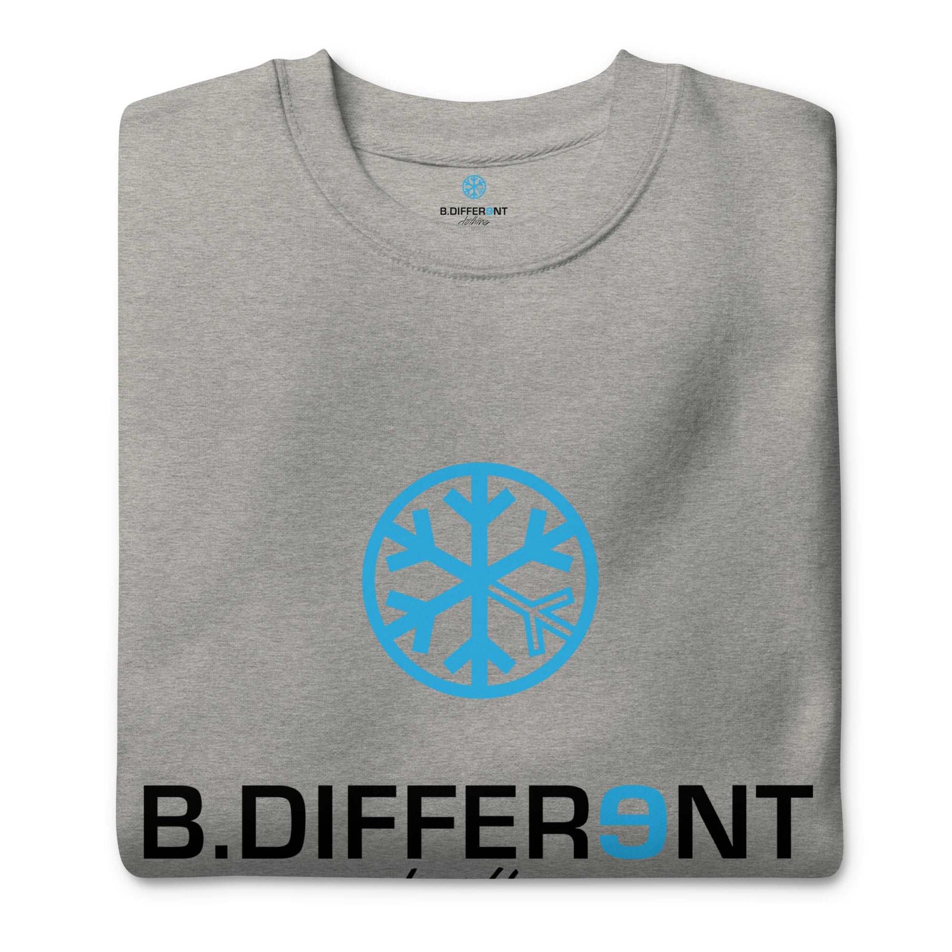 gray-logo-sweatshirt-front-by-b.different-clothing-graffiti-inspired-independent-streetwear-brand