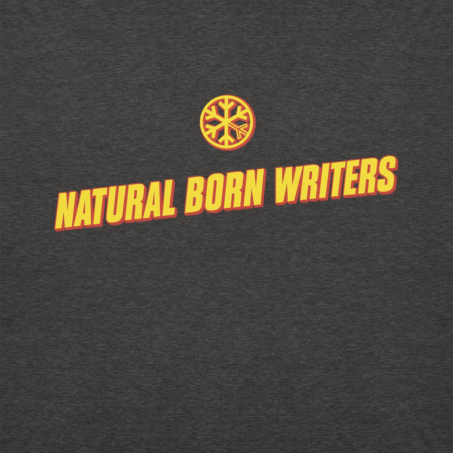 Darkgray-Natural Born Writers Graffiti Sweatshirt from B.Different Clothing, graphic, graffiti-inspired streetwear