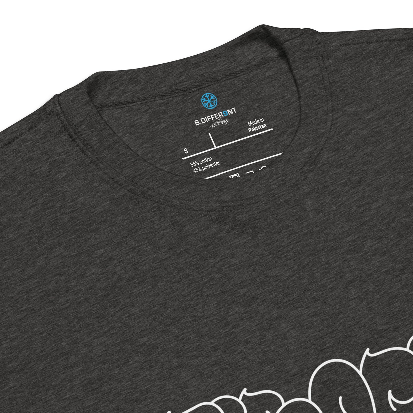 Darkgray-Antisocial Graffiti Hollow Sweatshirt from B.Different Clothing, collar, graffiti-inspired streetwear